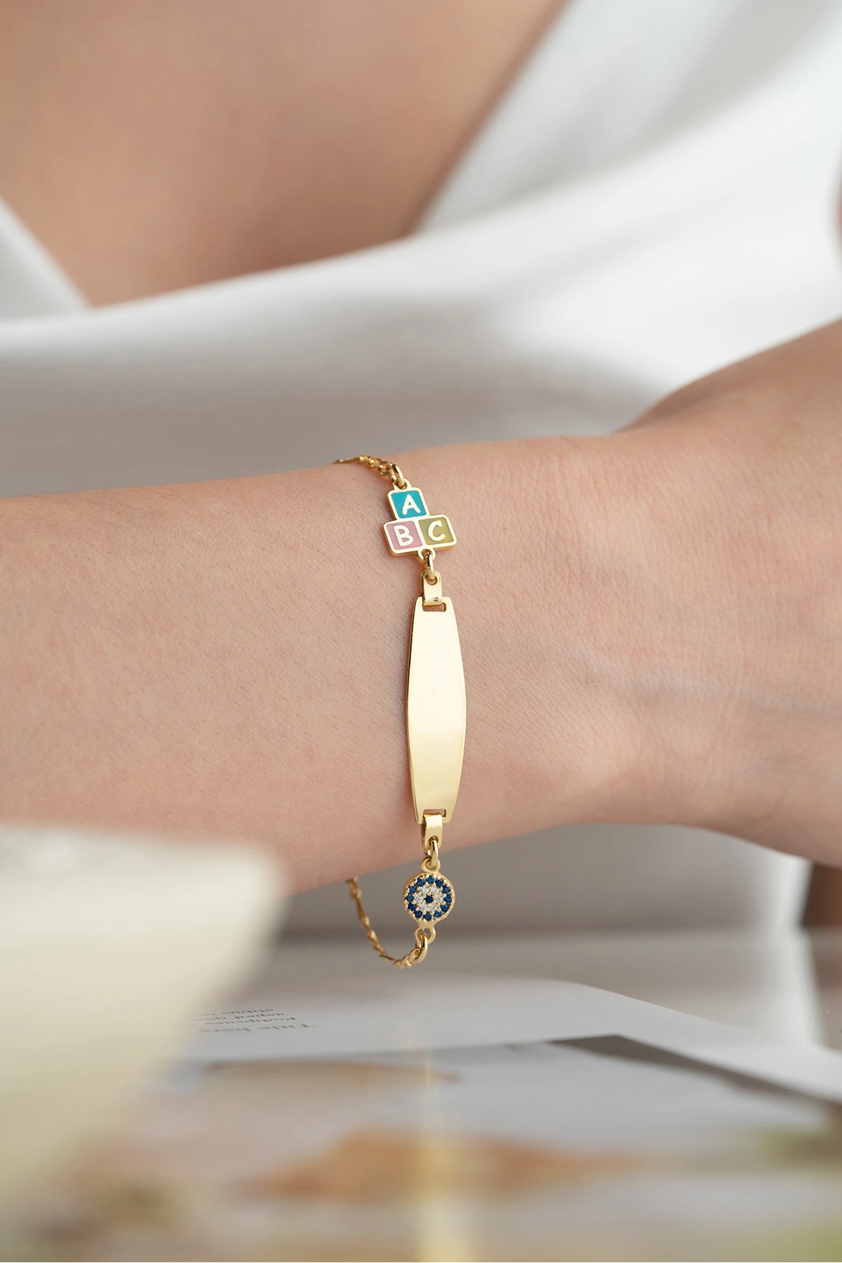 Gümüş Çocuk Bileklik