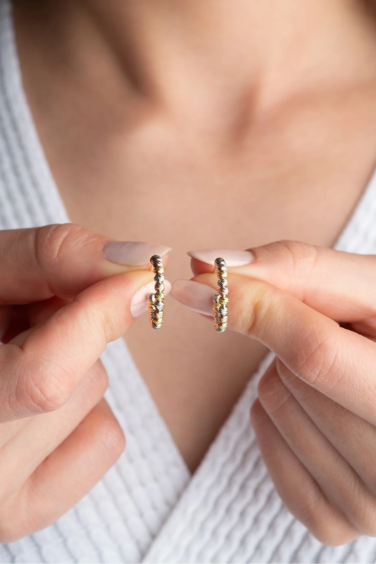 Gümüş Dorika Küpe