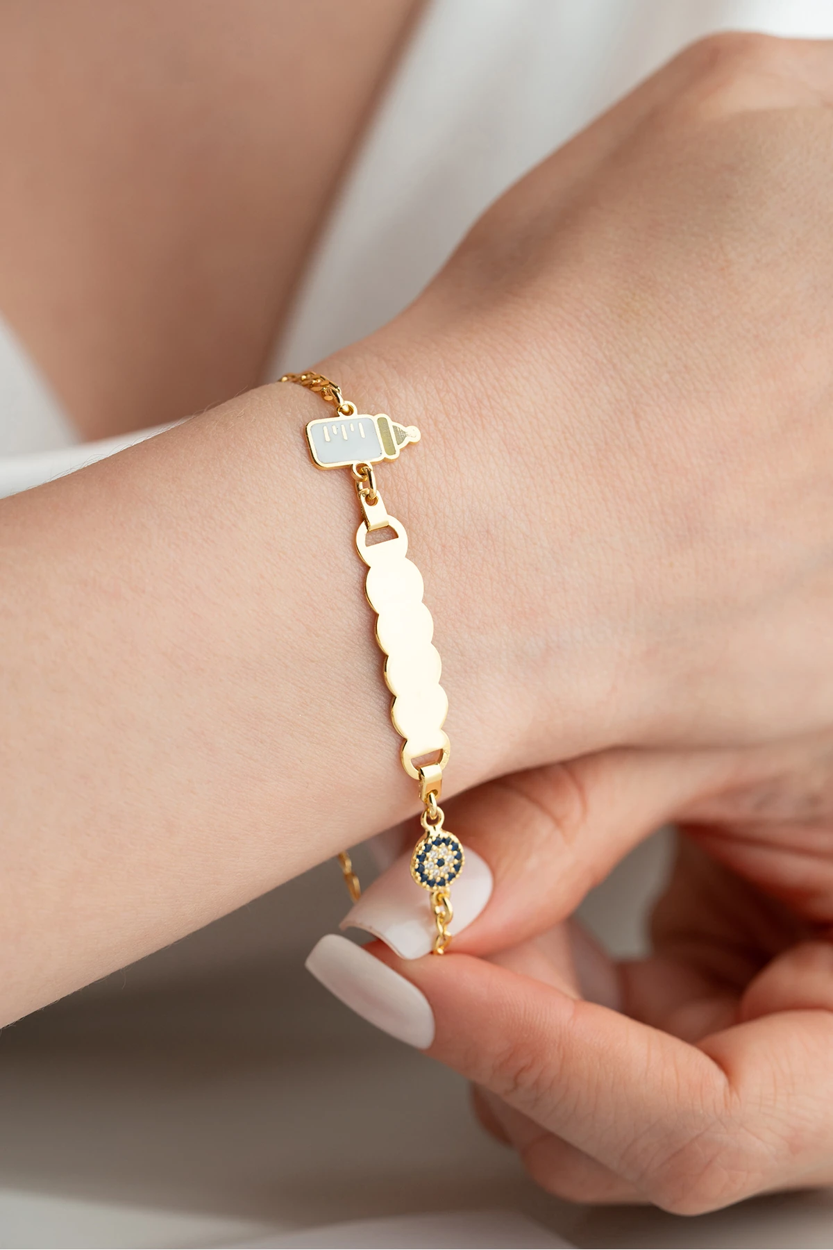 Gümüş Çocuk Bileklik