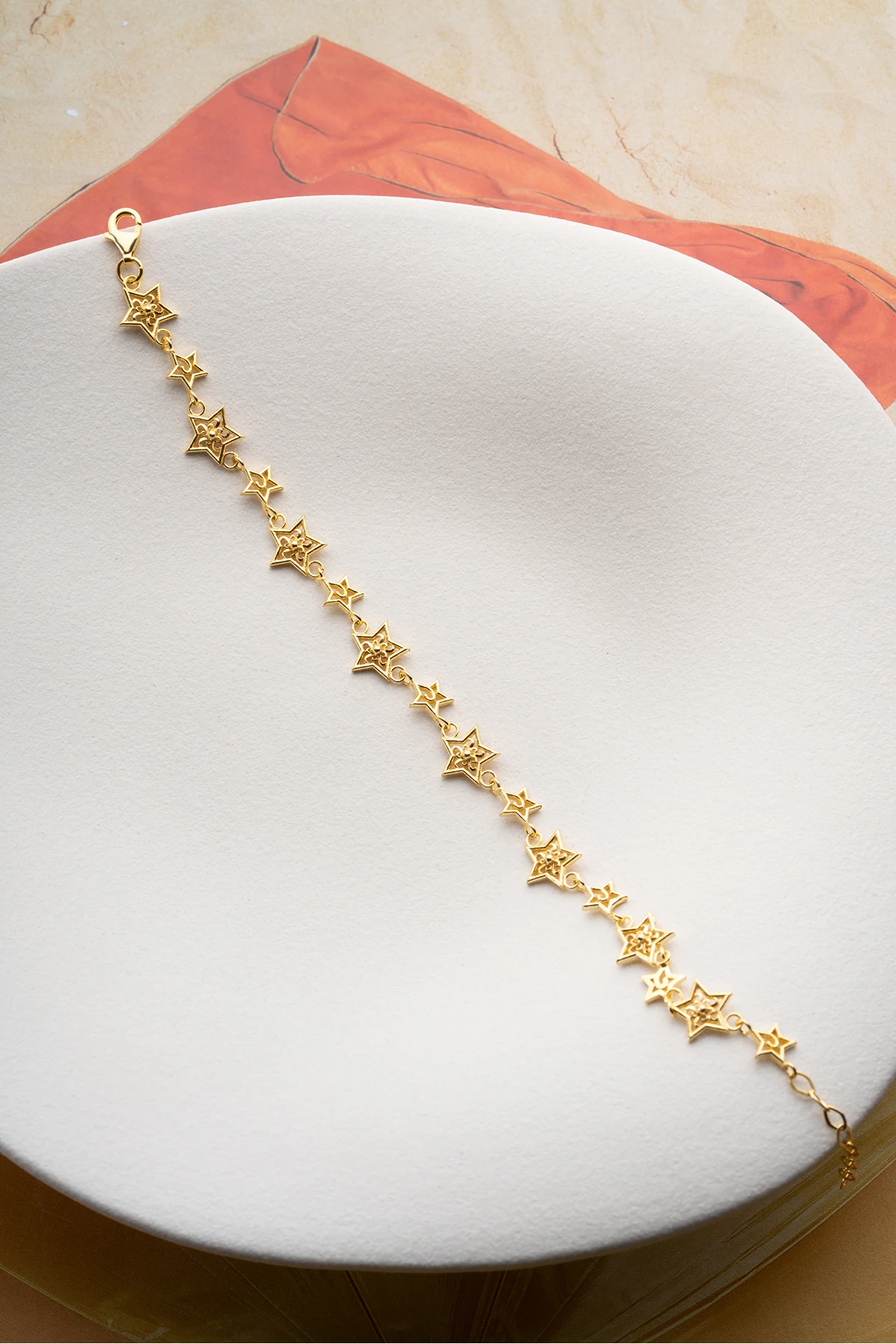 Gümüş Yıldız Bileklik