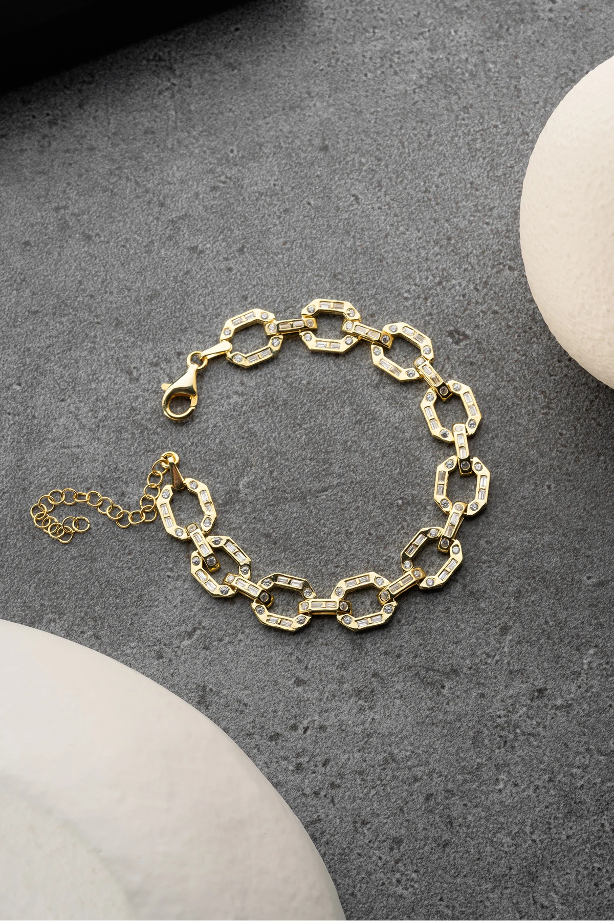 Gümüş Gold Trend Bileklik