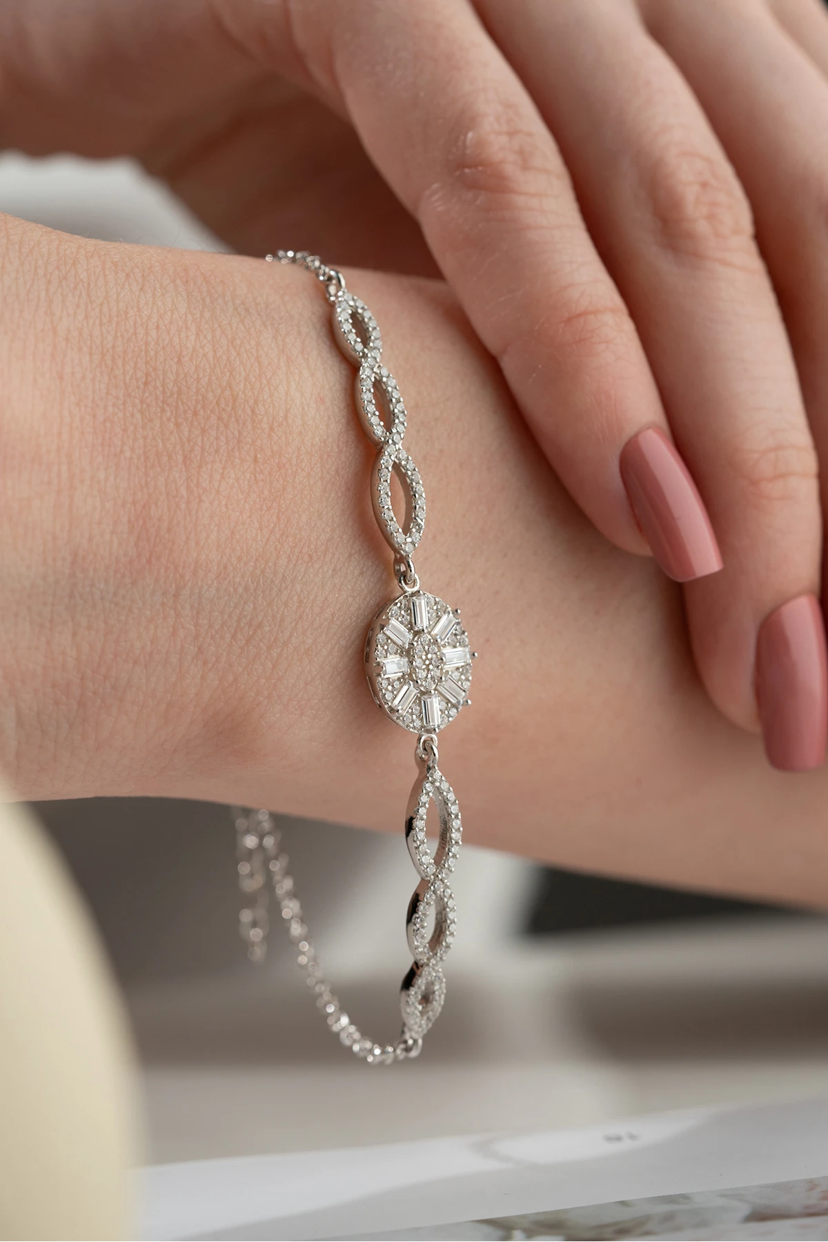 Gümüş Baget Bileklik