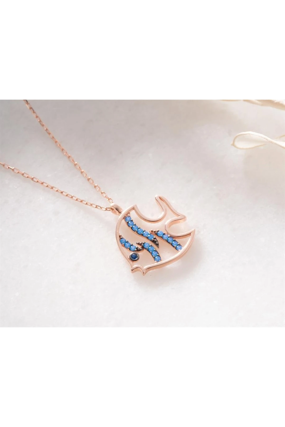 Gümüş Balık Kolye