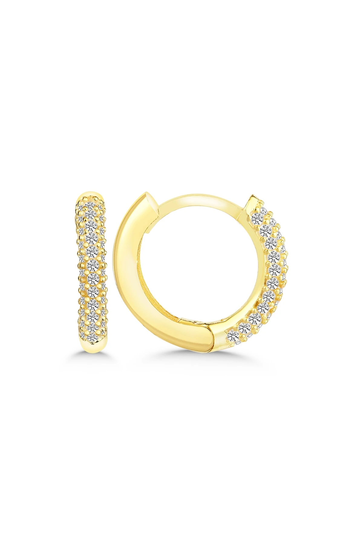 Gümüş Halka Küpe