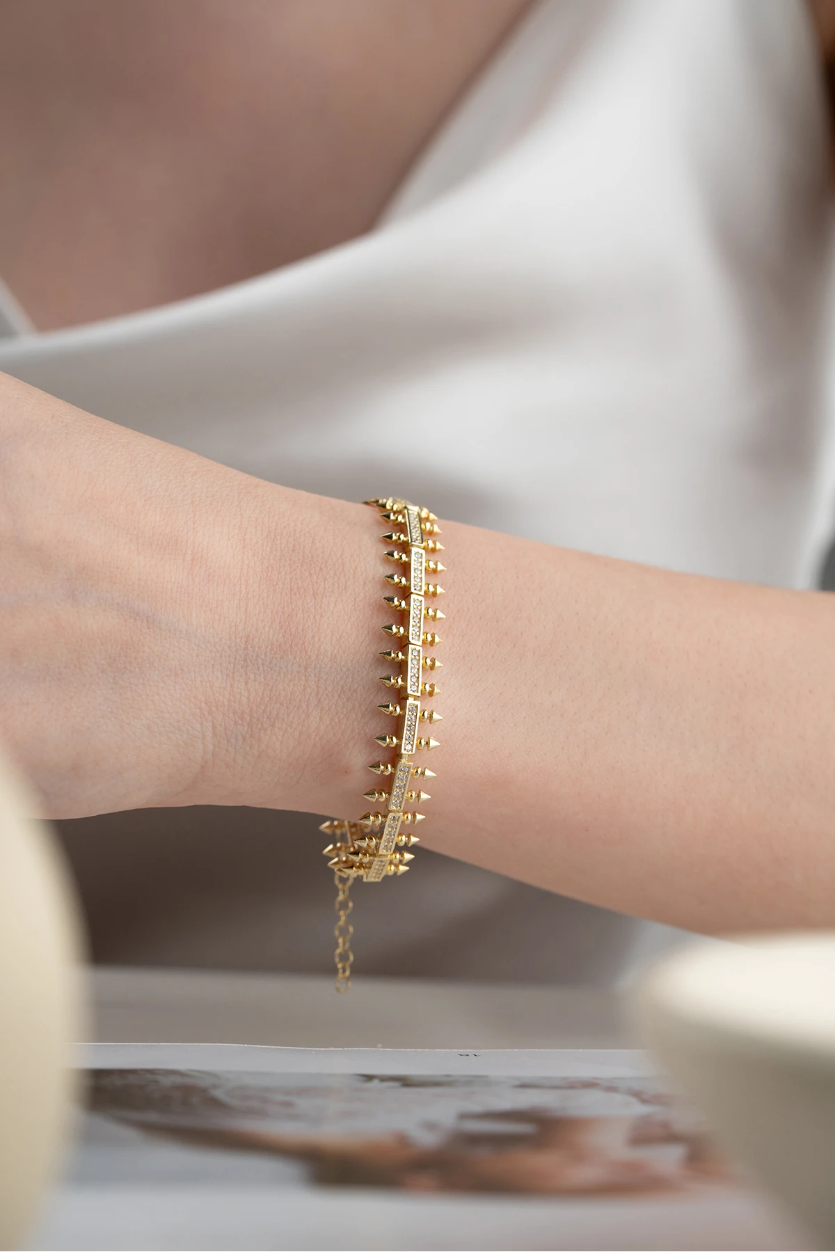 Gümüş Trend Model Bileklik