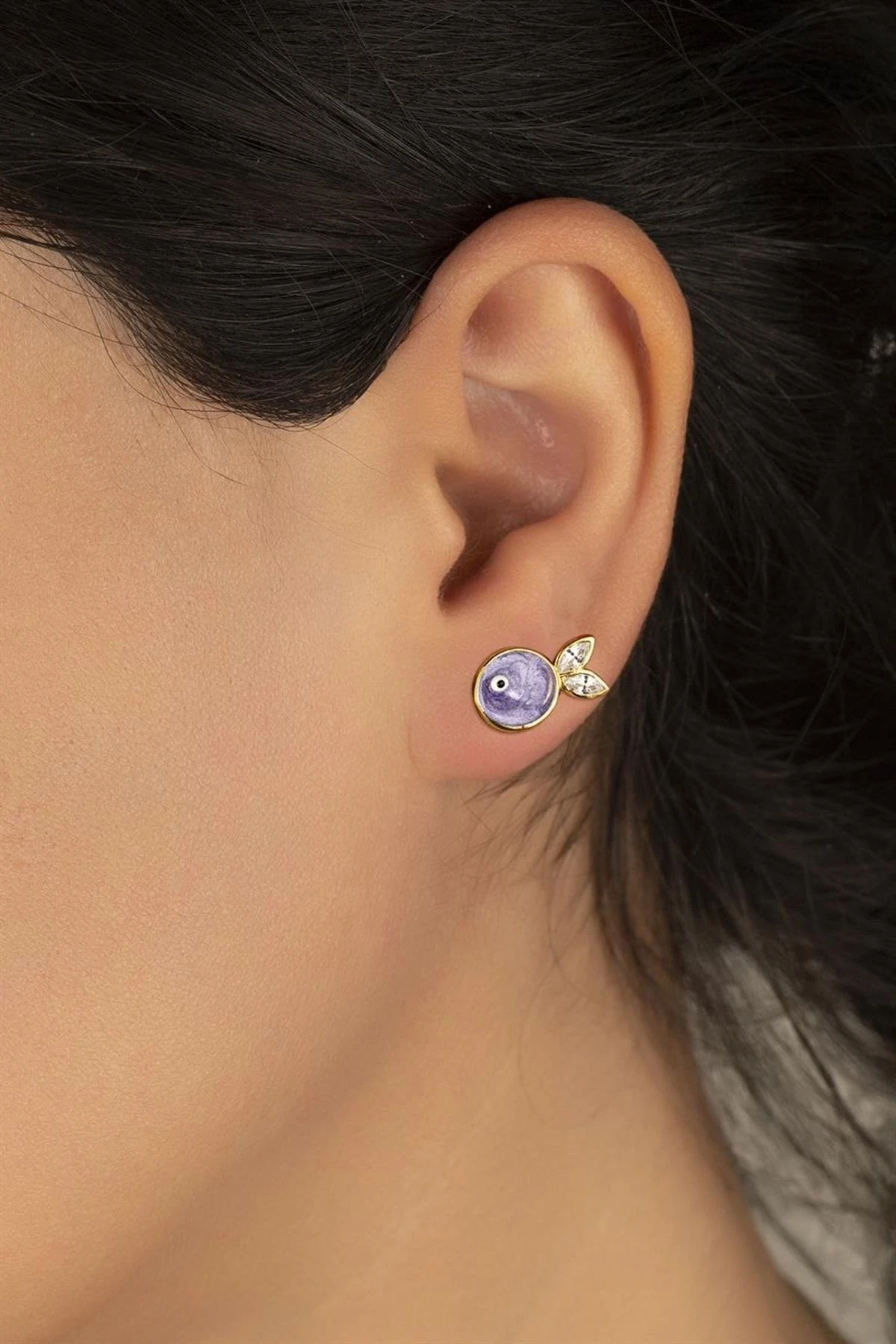 Gümüş Balık Küpe