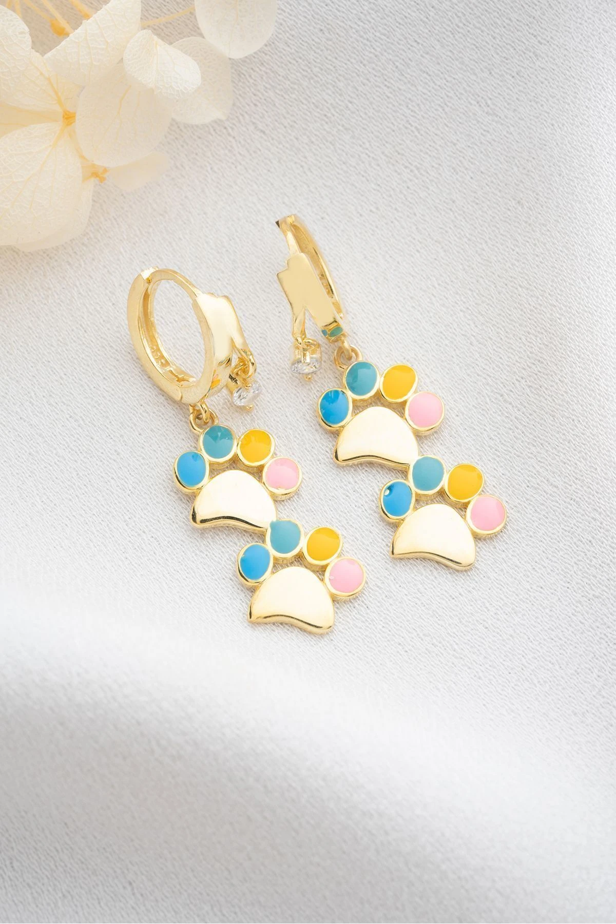 Gümüş Çiftli Pati Küpe