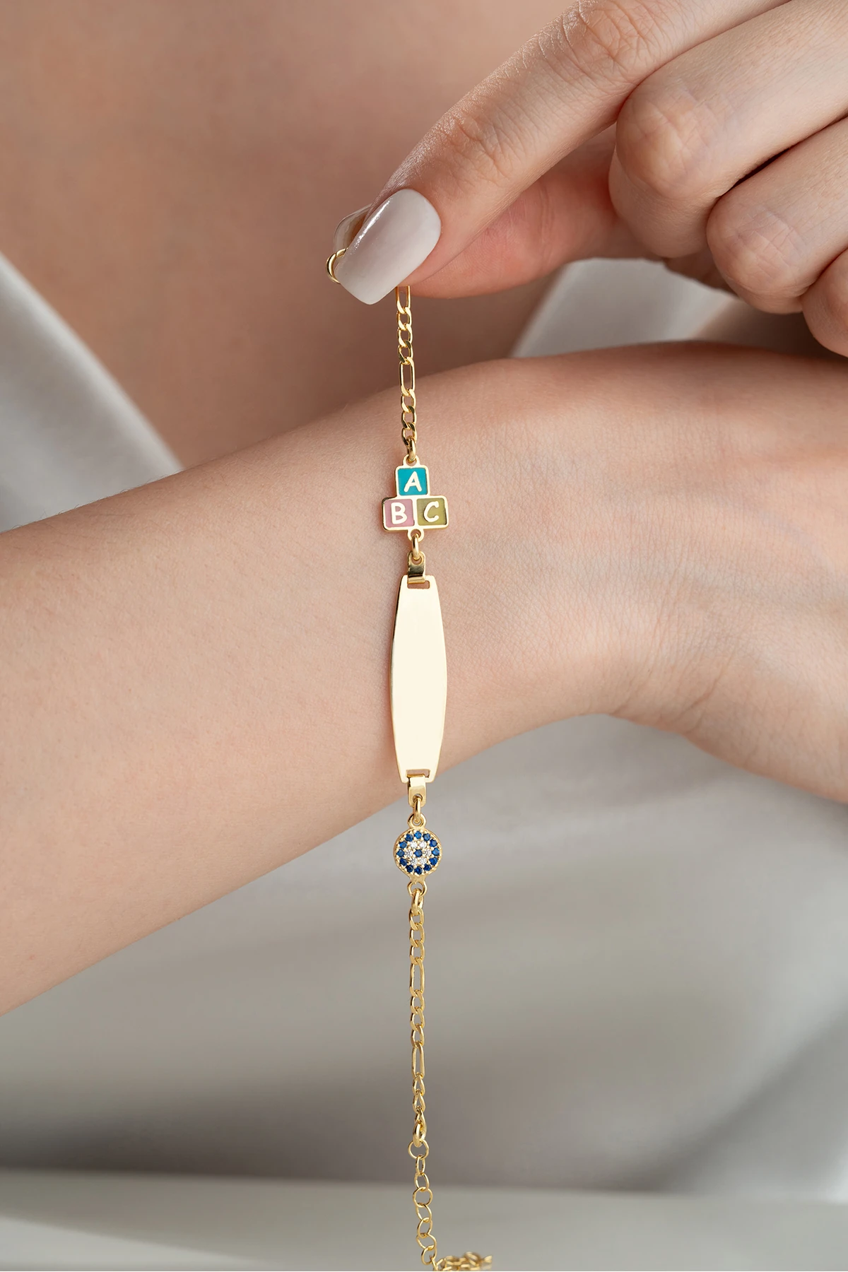 Gümüş Çocuk Bileklik