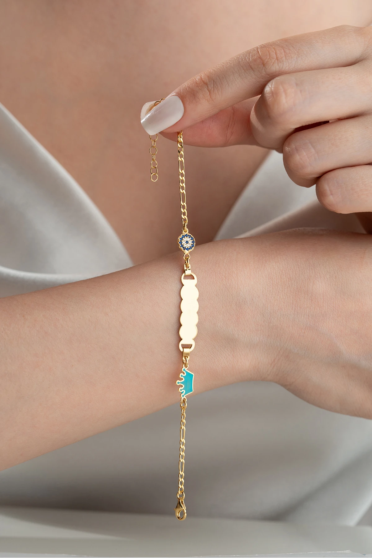 Gümüş Çocuk Bileklik