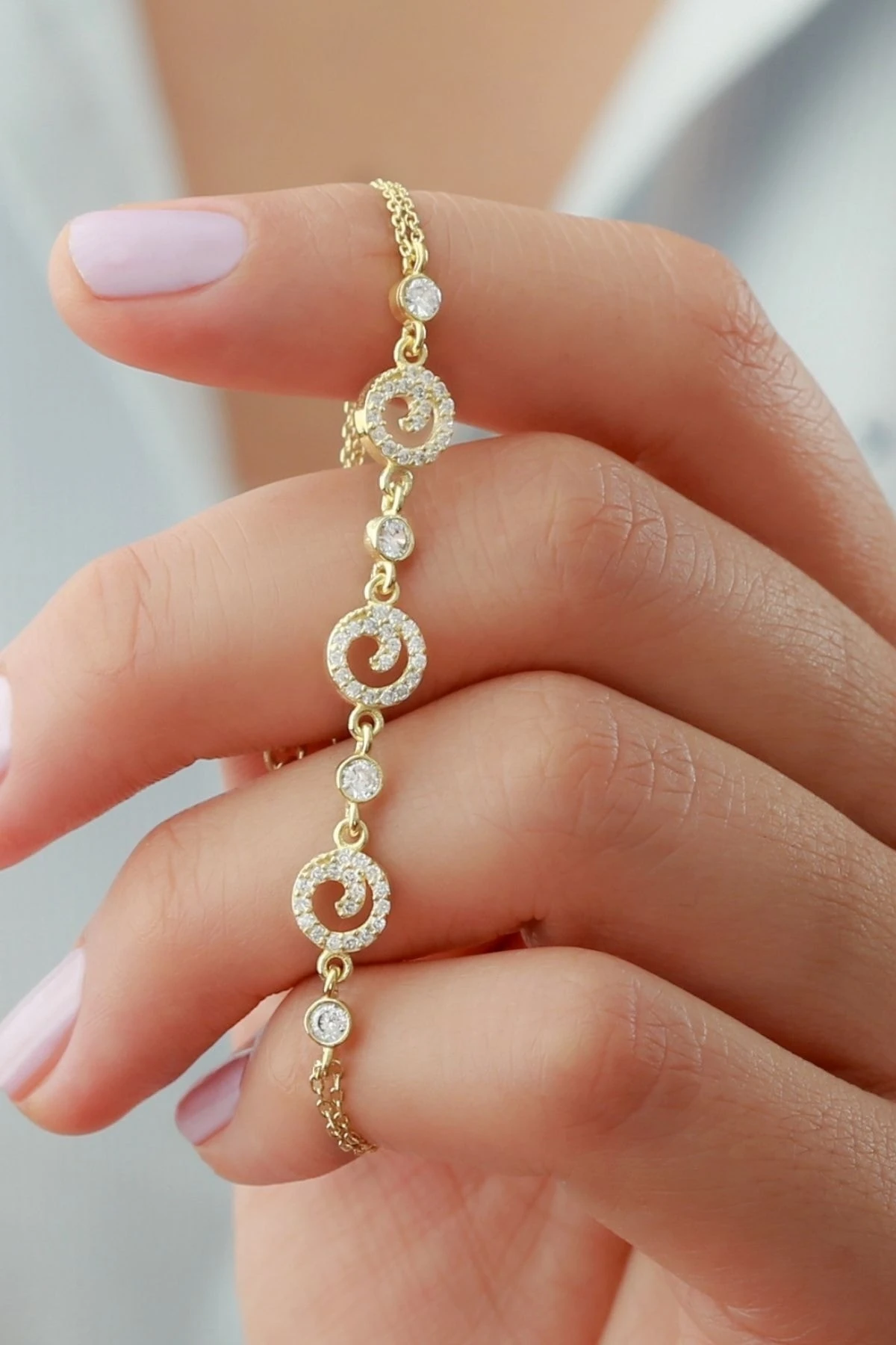 Gümüş Trend Bileklik