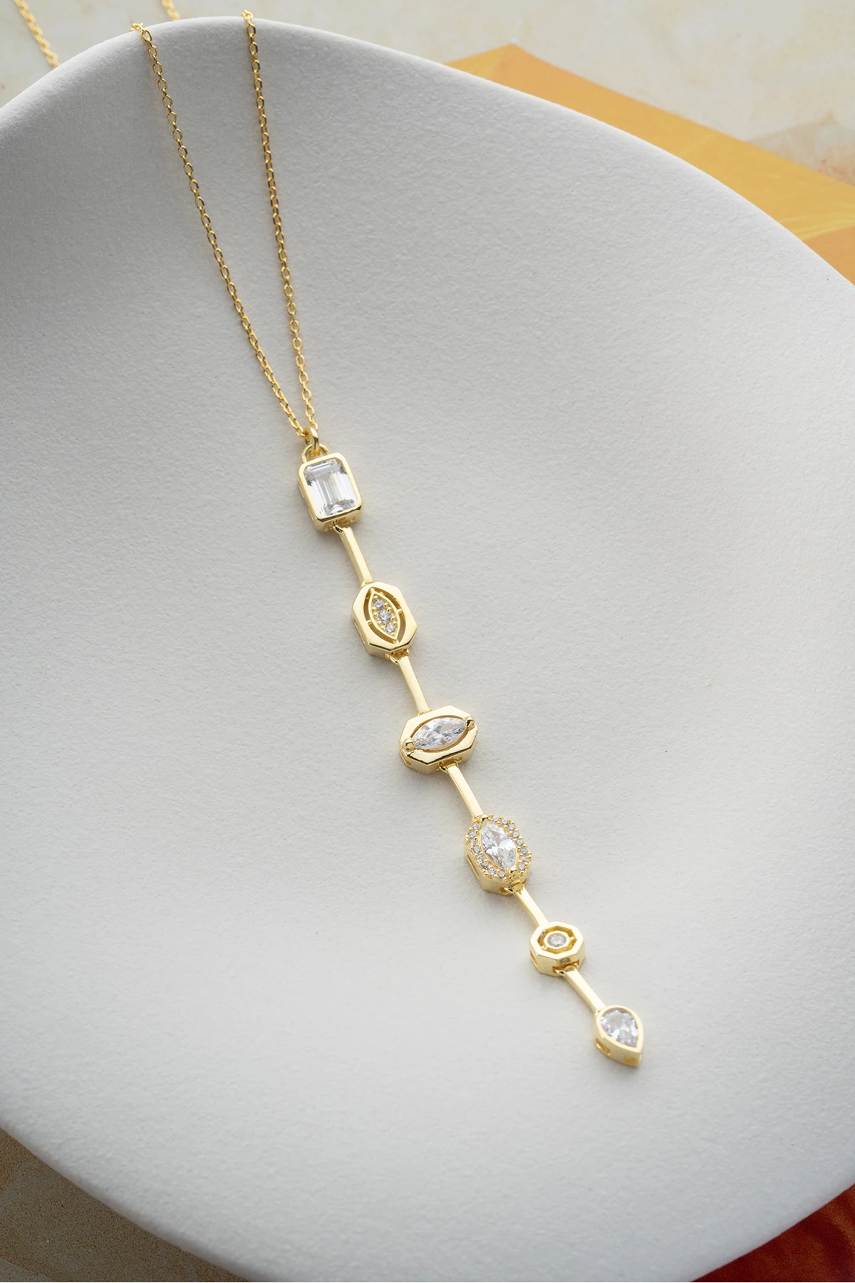 Gümüş Trend Kolye