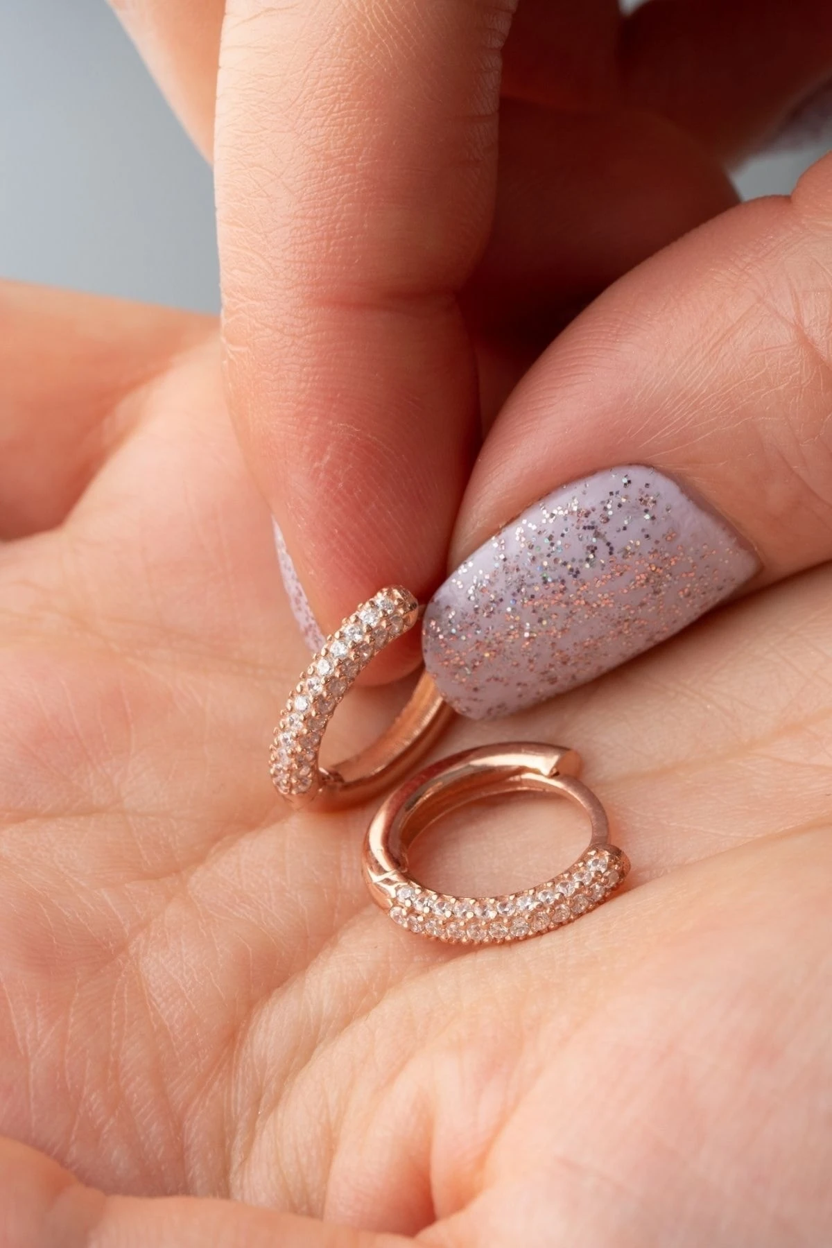 Gümüş Halka Küpe