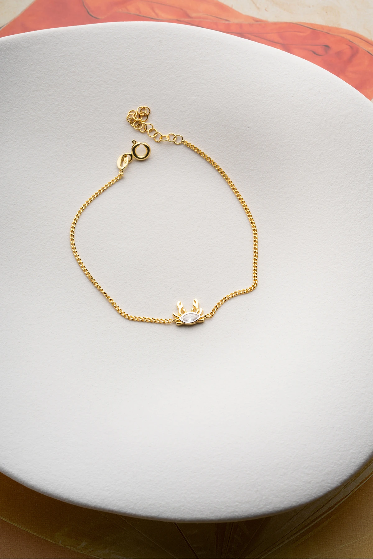 Gümüş Yengeç Bileklik