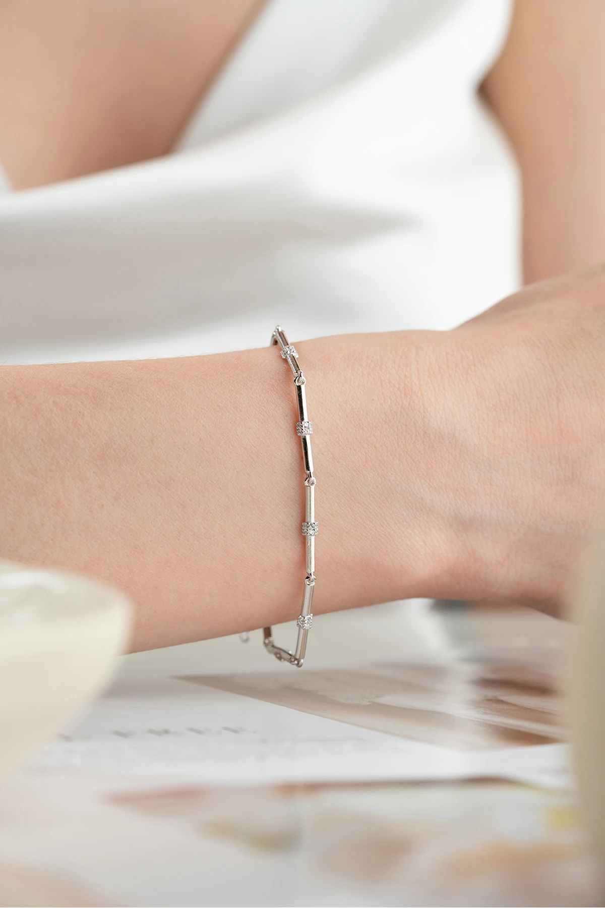 Gümüş Trend Bileklik