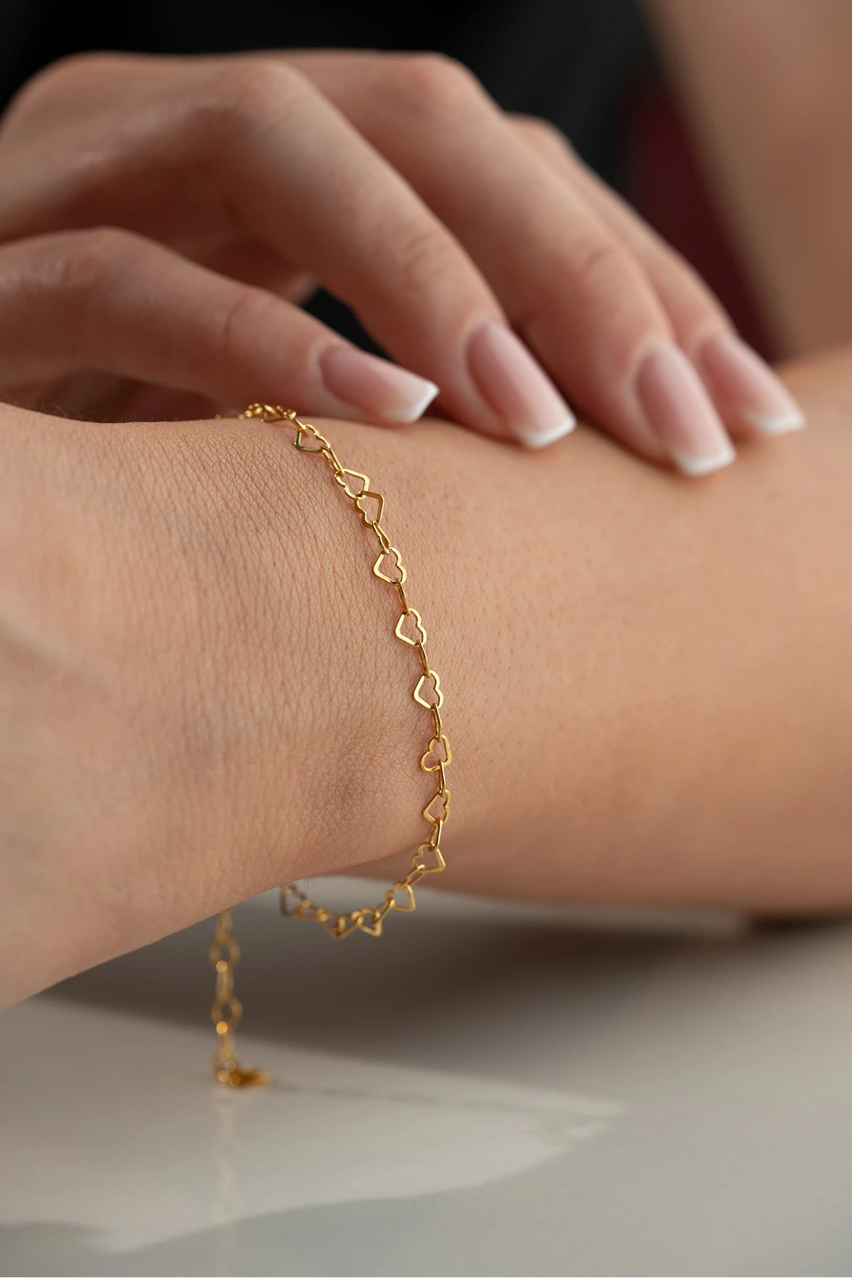 Gümüş Kapli Zincir Bileklik