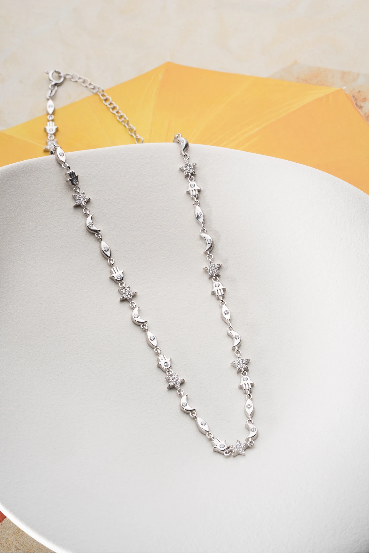 Gümüş Bereket Kolye