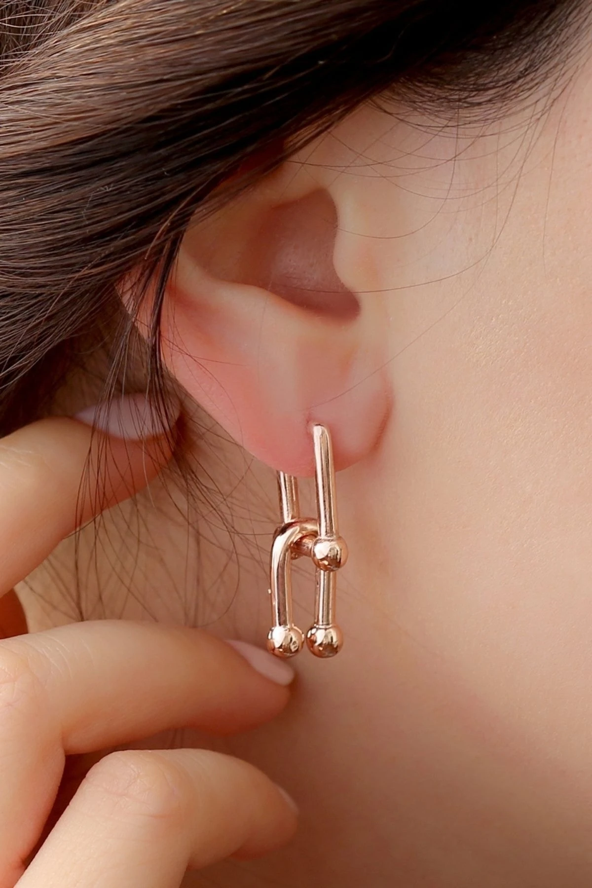 Trend Gümüş Küpe