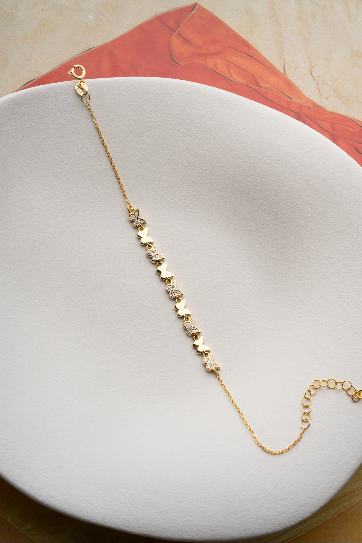 Gümüş Kelebek Bileklik