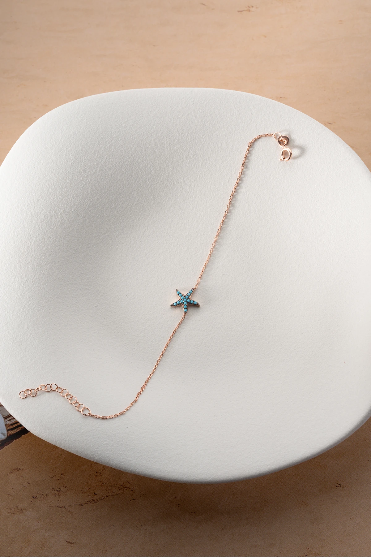 Gümüş Deniz Yıldızı Bileklik