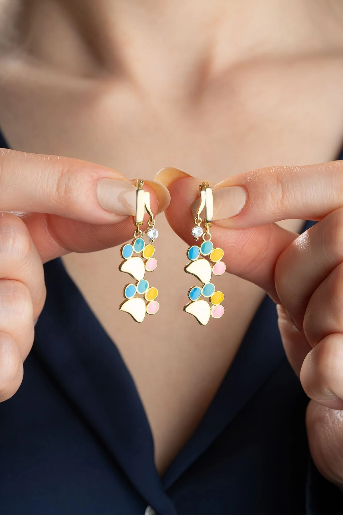 Gümüş Çiftli Pati Küpe