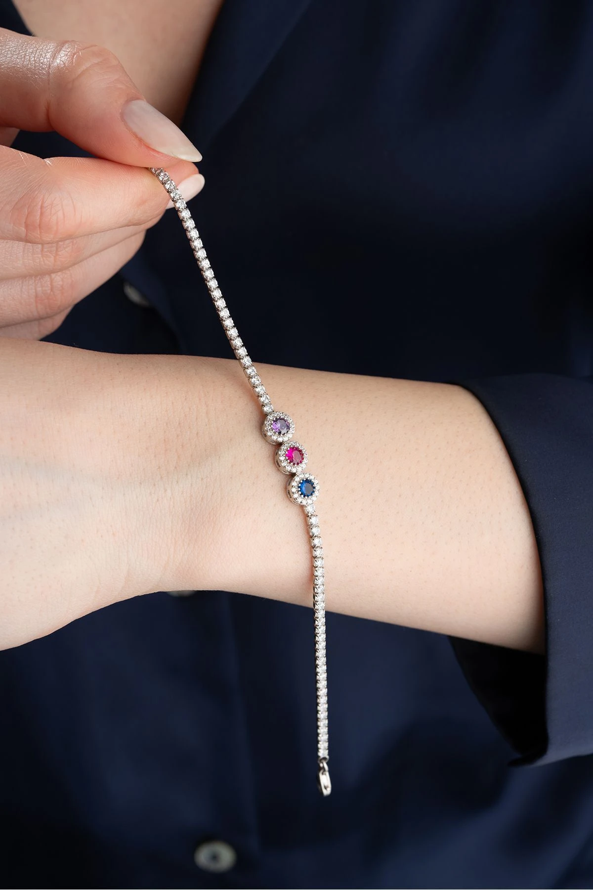 Gümüş Su Yolu Bileklik