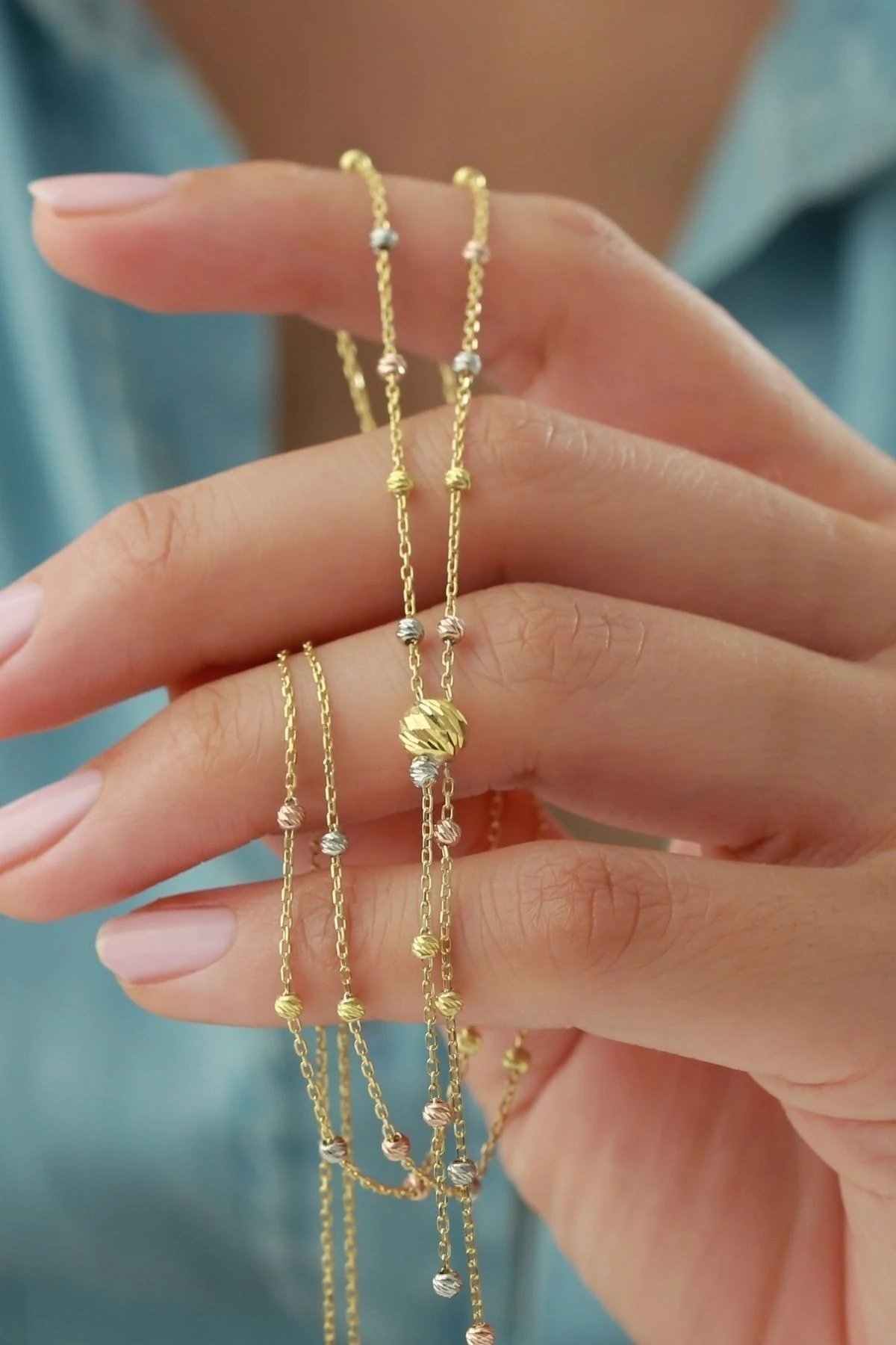 Gümüş Salaş Kolye