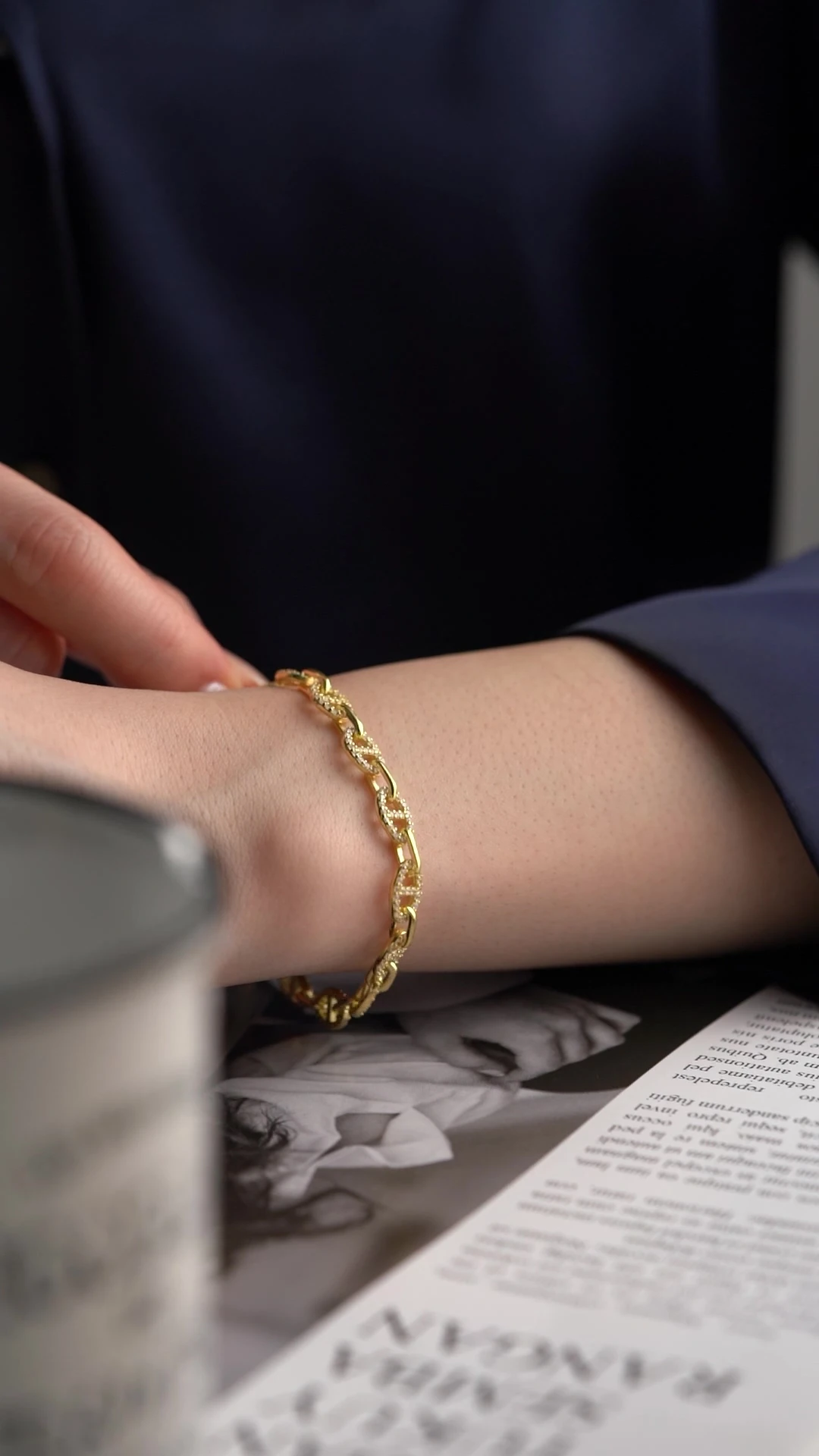 Gümüş Trend Bileklik