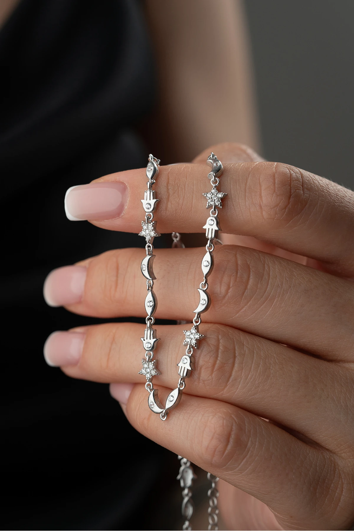 Gümüş Bereket Kolye