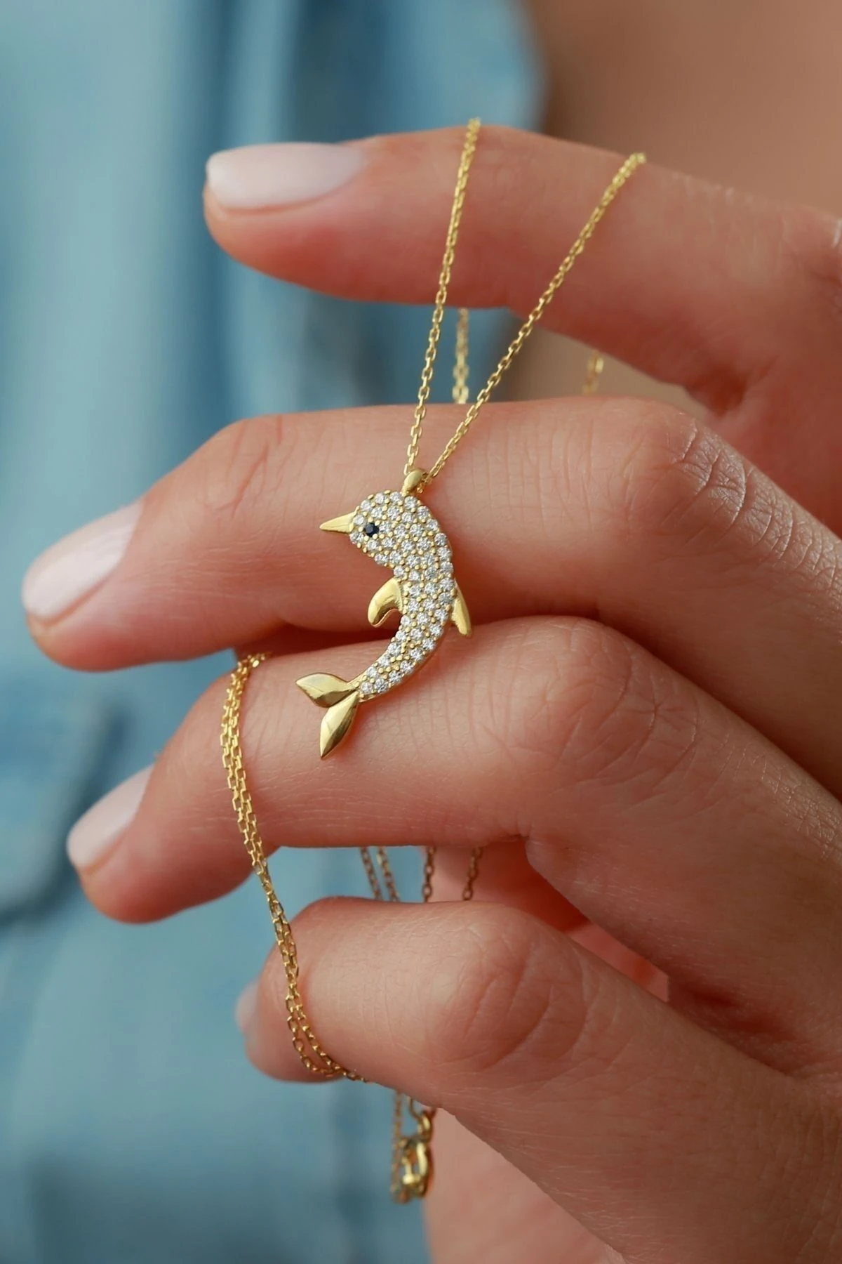 Gümüş Yunus Kolye