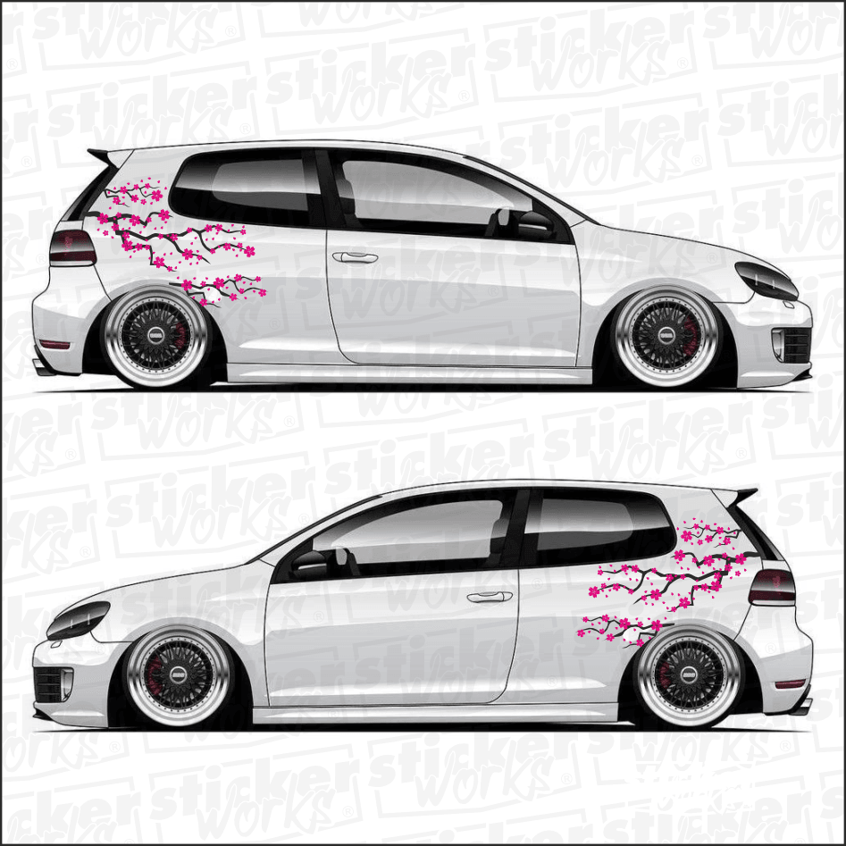 Sakura Sticker Uygulaması  | Aracınıza Bahar Gibi Dokunuş!