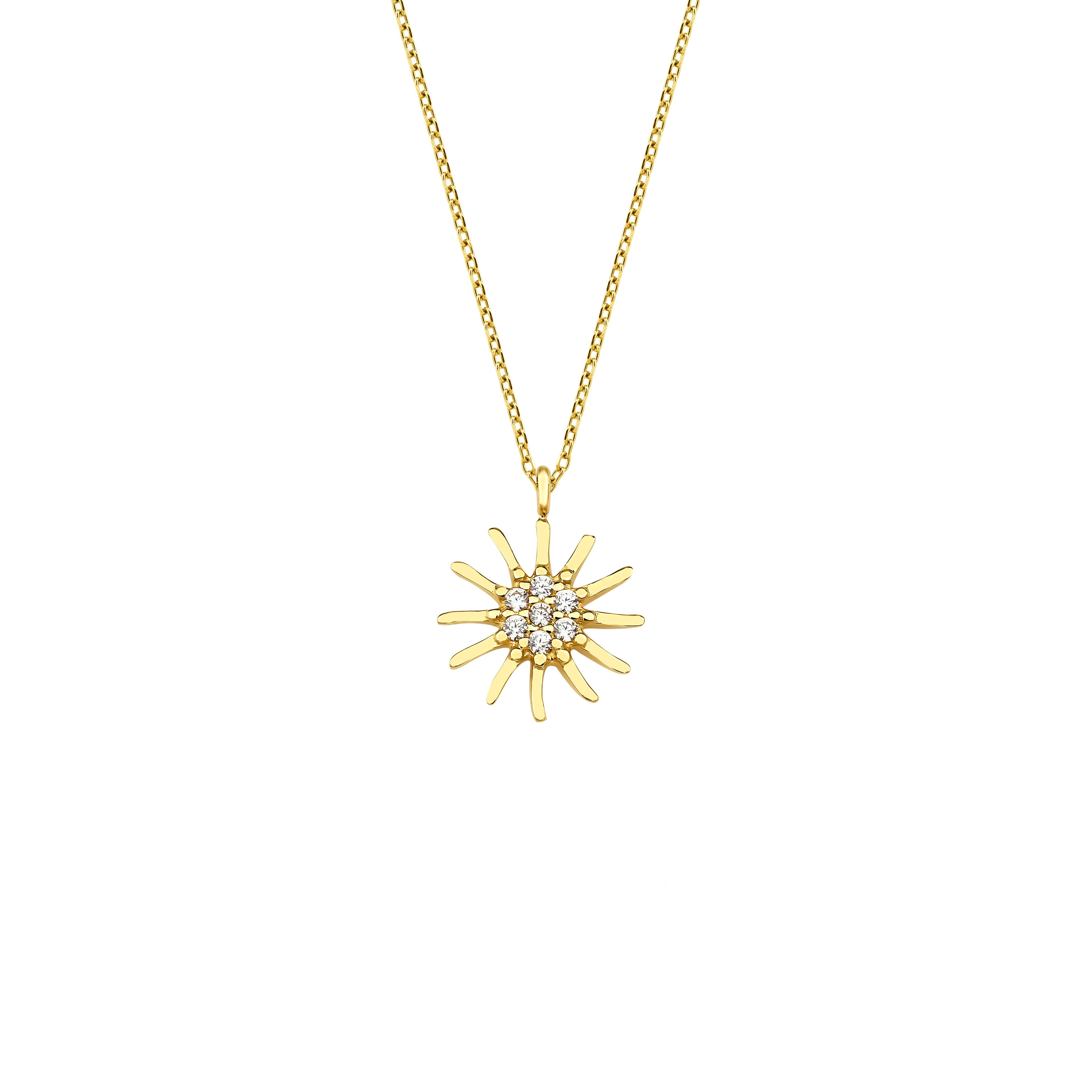 Minimalist Sun Necklace