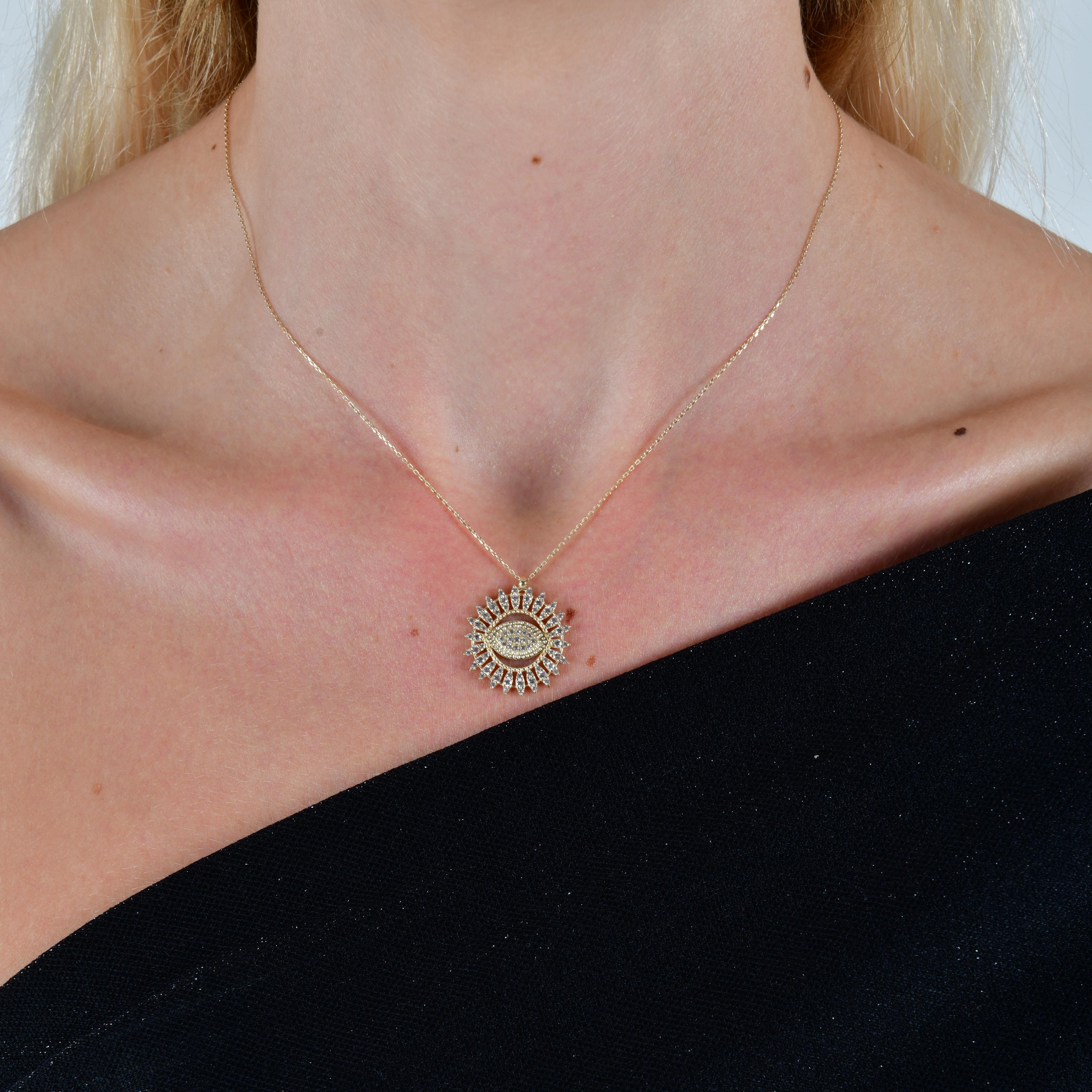 Sun Eye Necklace