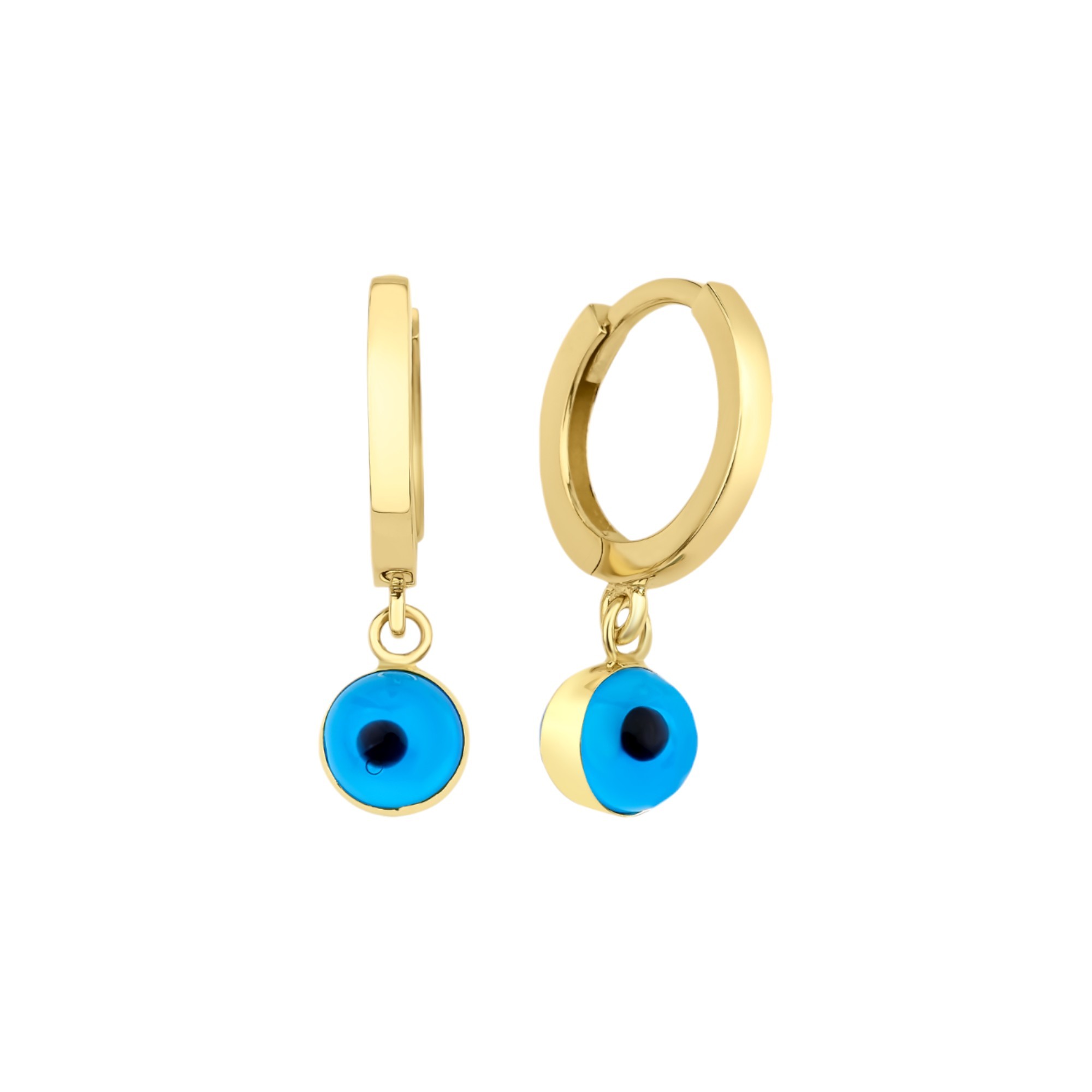 Evil Eye Hoop Earrings