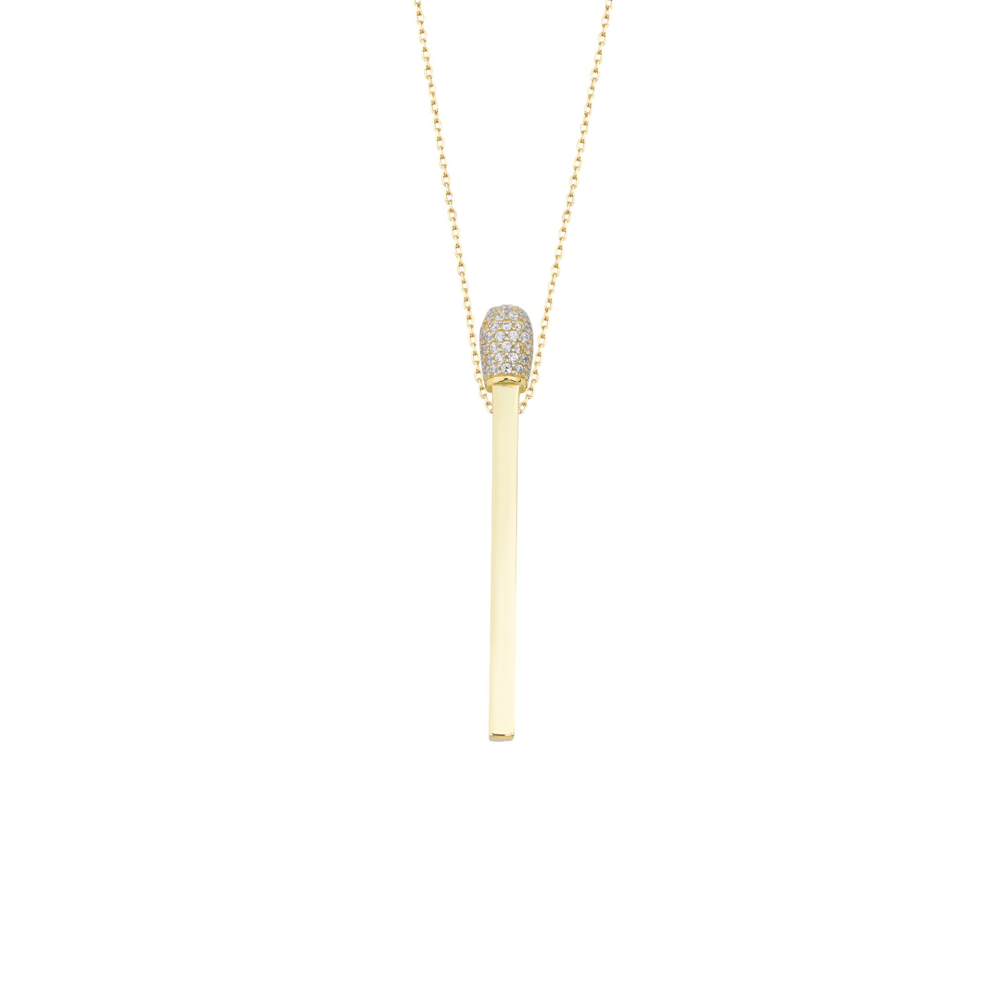 Matchstick Necklace