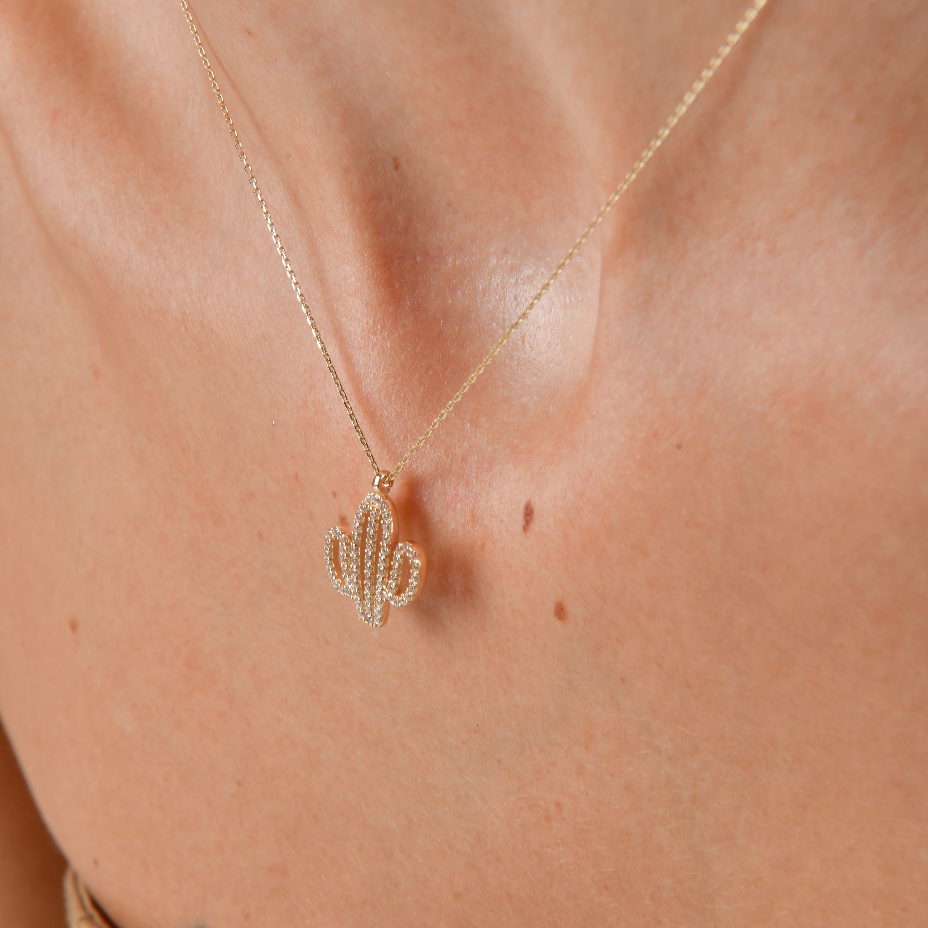 Cactus Necklace