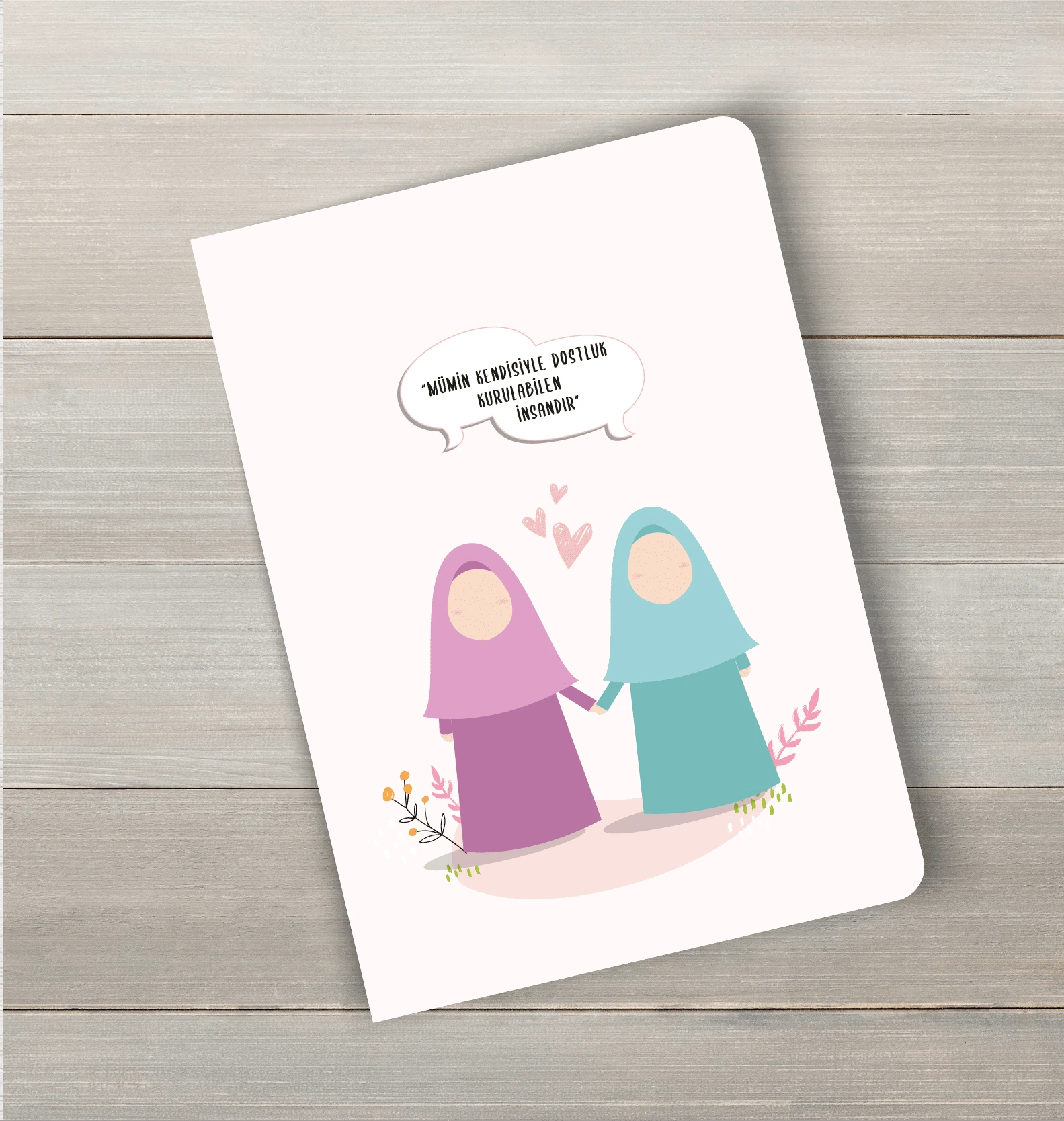 Mümin Dostluk Kurulabilen İnsandır – A5 Çizgili Defter