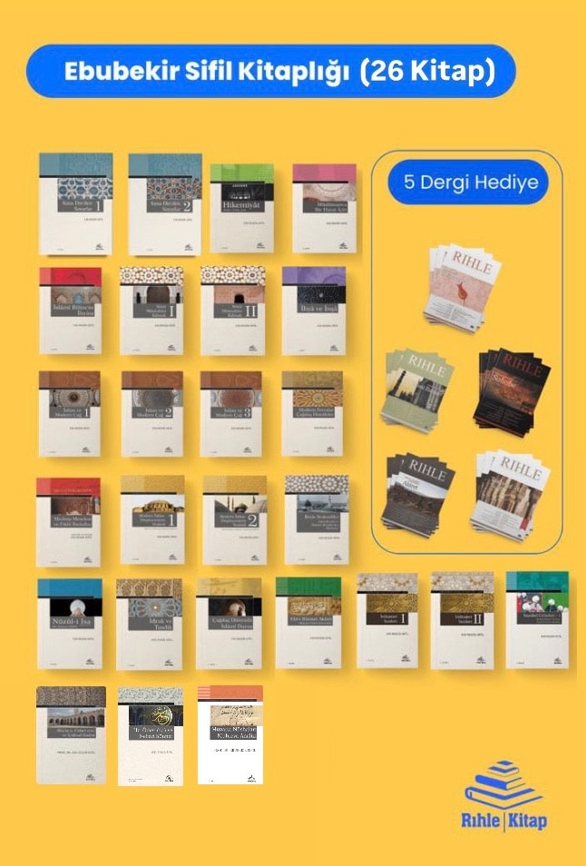 Ebubekir Sifil Kitaplığı (26 Kitap, 5 Dergi Hediyeli)