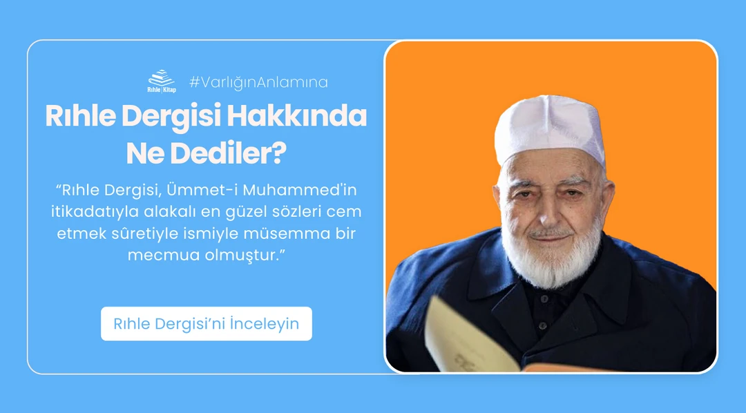 Rıhle Dergisi'nin mevcut tüm sayıları sadece Rıhle Kitap'ta. Aşağıdan inceleyin.