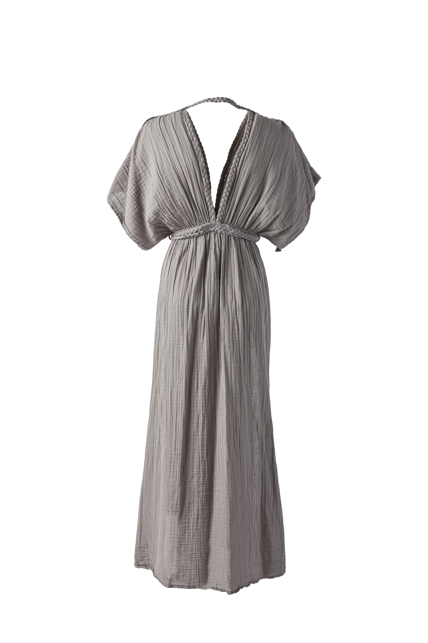 BOHEMIAN KNITTED DEEP Slit DRESS