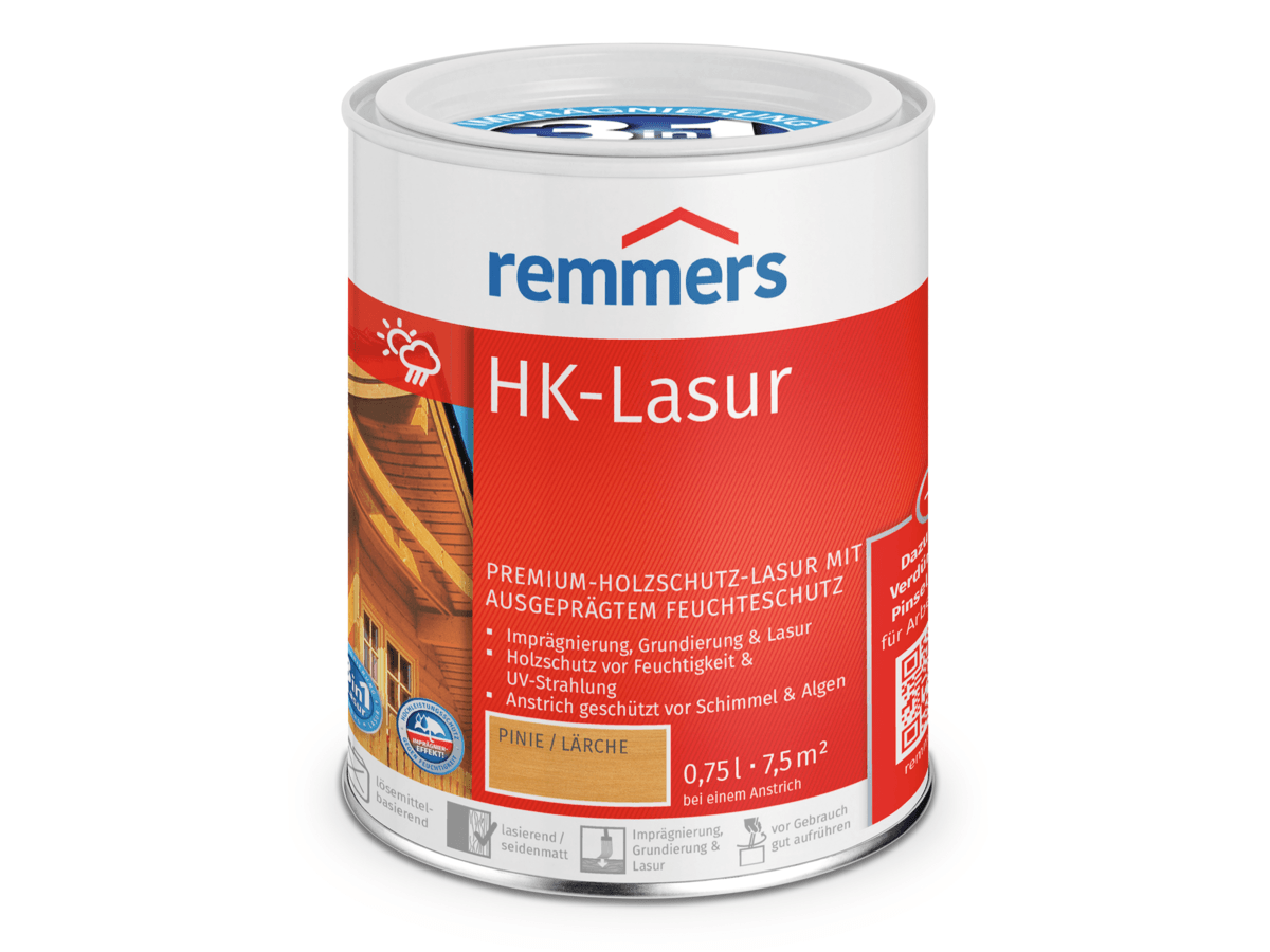 Remmers HK-Lasur Dış Cephe Koruyucusu Standart Renkler