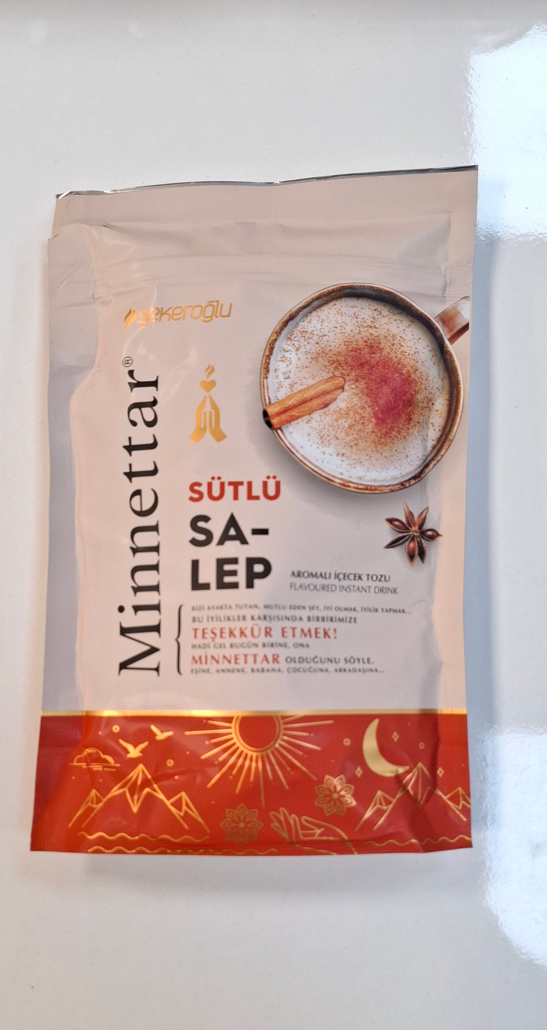 Sütlü Salep Minnettar Şekeroğlu 165gr