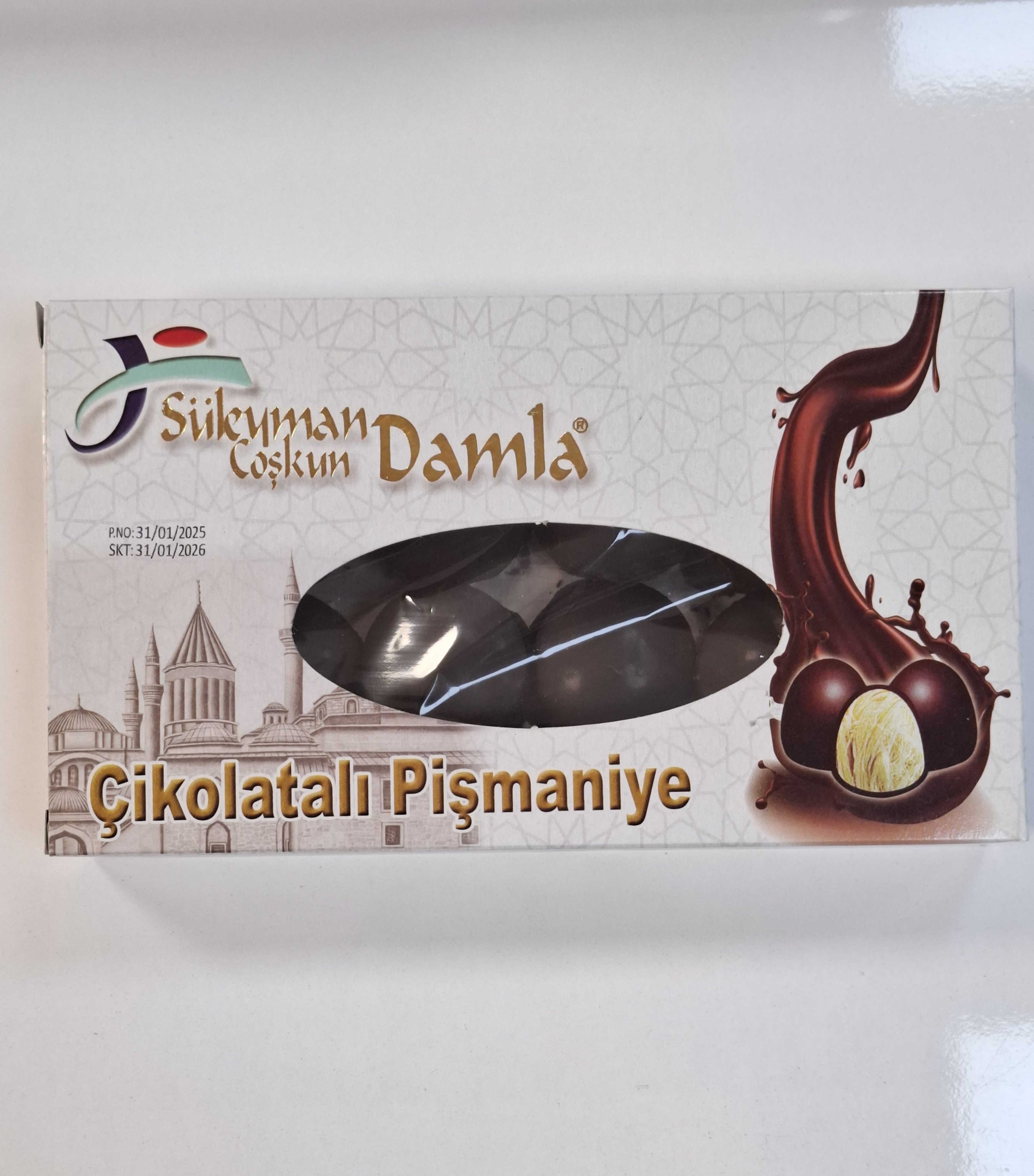 Çikolata Kaplı Pişmaniye Süleyman Coşkun Damla
