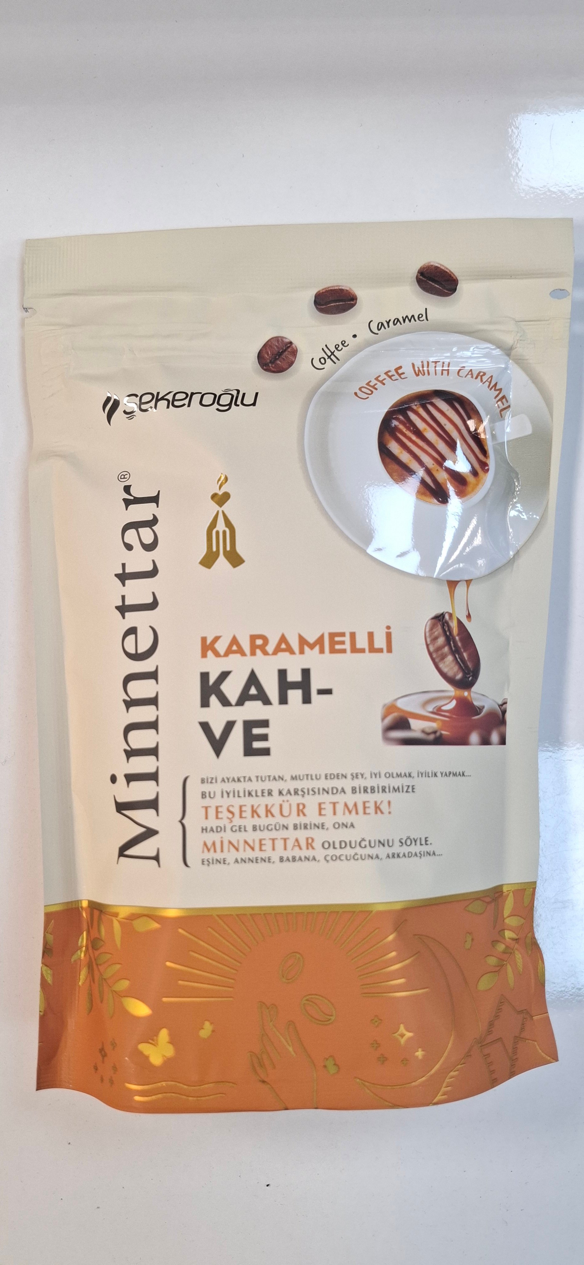 Karamelli Kahvesi Minnettar Şekeroğlu 165gr