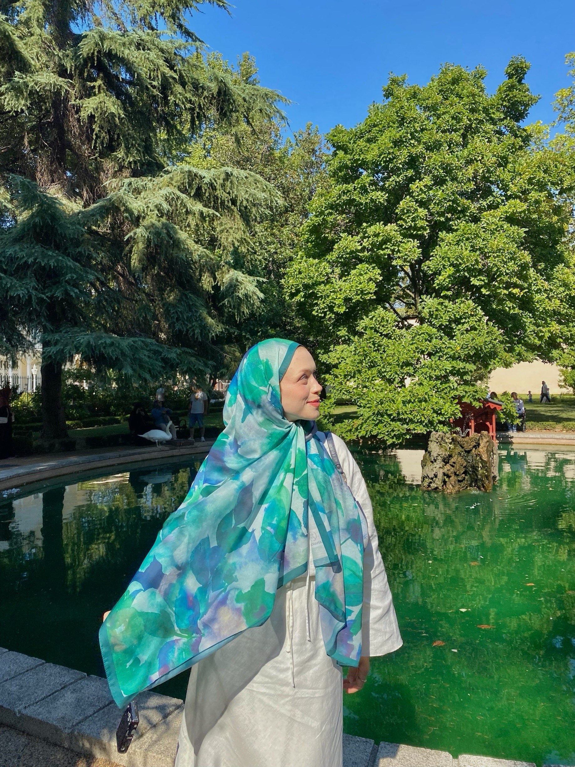 Melike’nin Tercihi-Nare Modal Pamuk Şal image