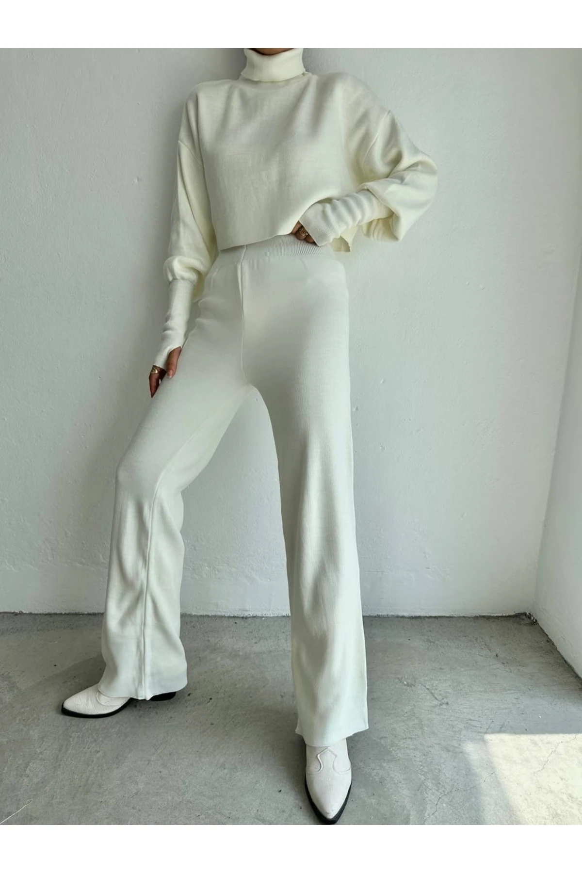 Triko Takım Parmak Geçmeli