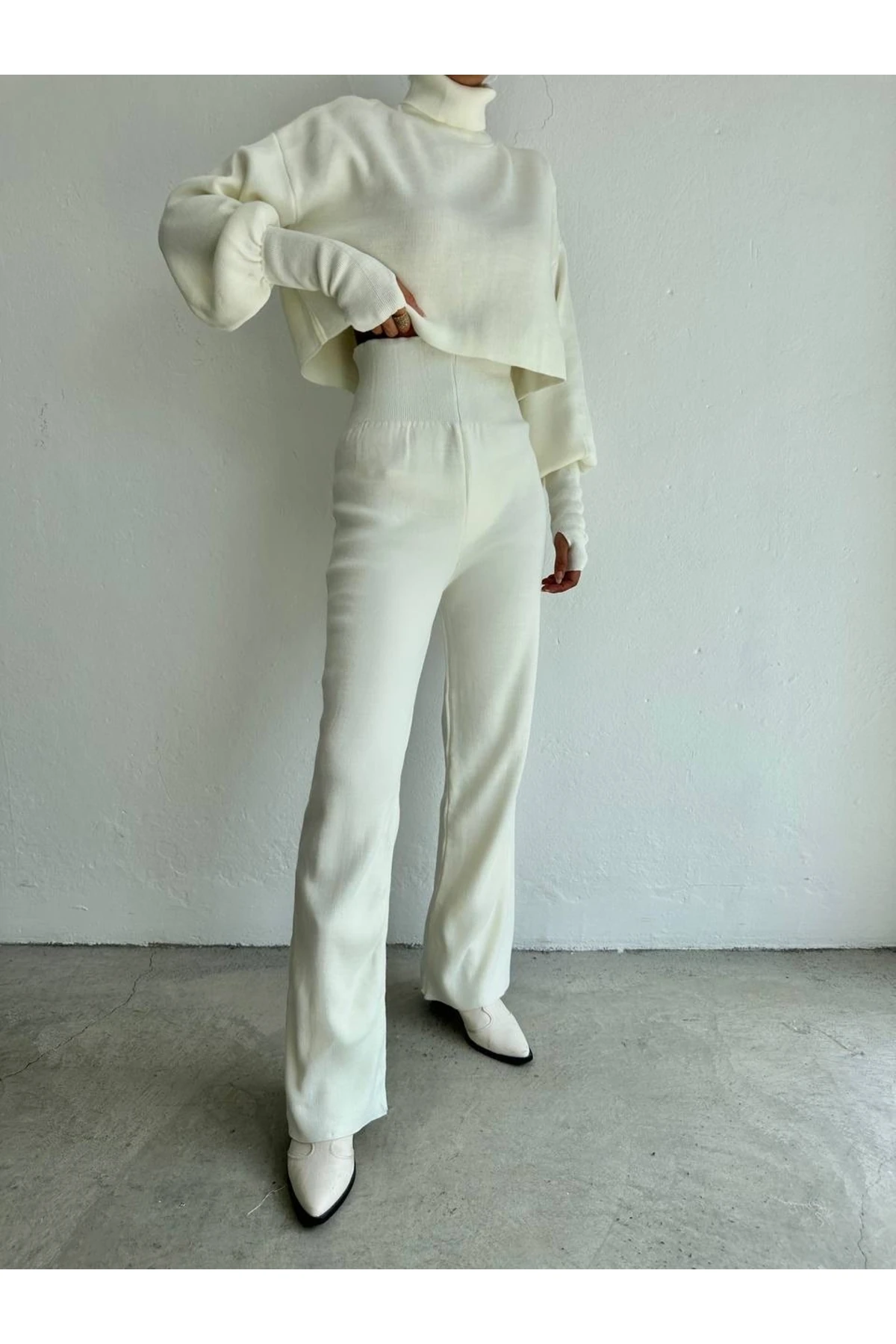 Triko Takım Parmak Geçmeli