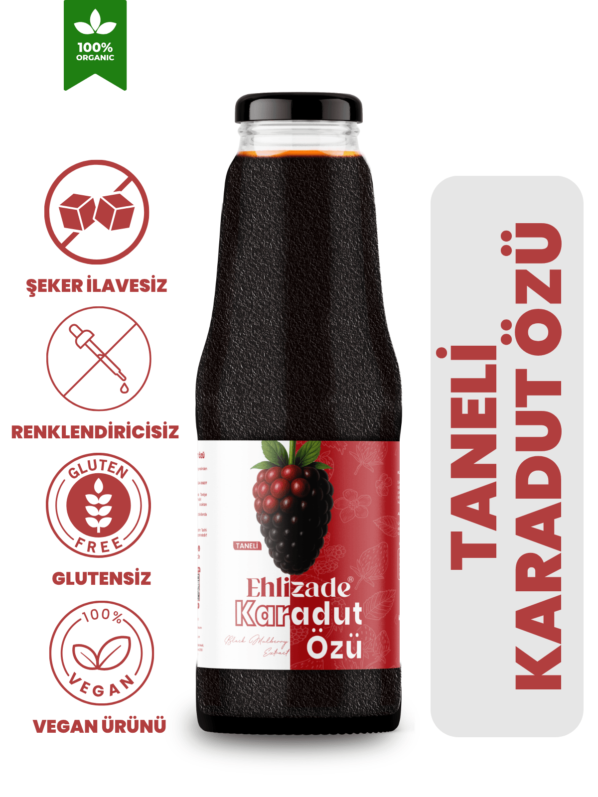 Taneli Karadut Özü 1350 Gr