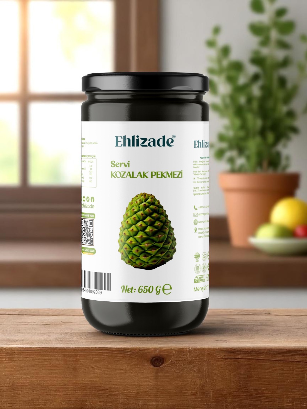 Servi Kozalak Pekmezi 650 Gr