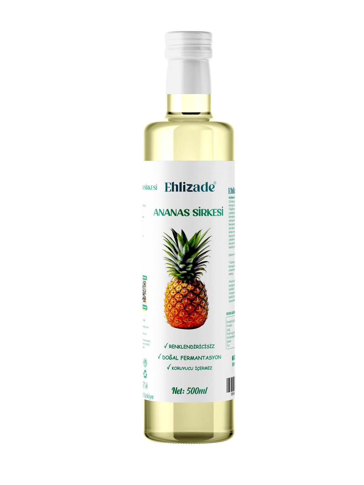 Ananas Sirkesi 500 Ml