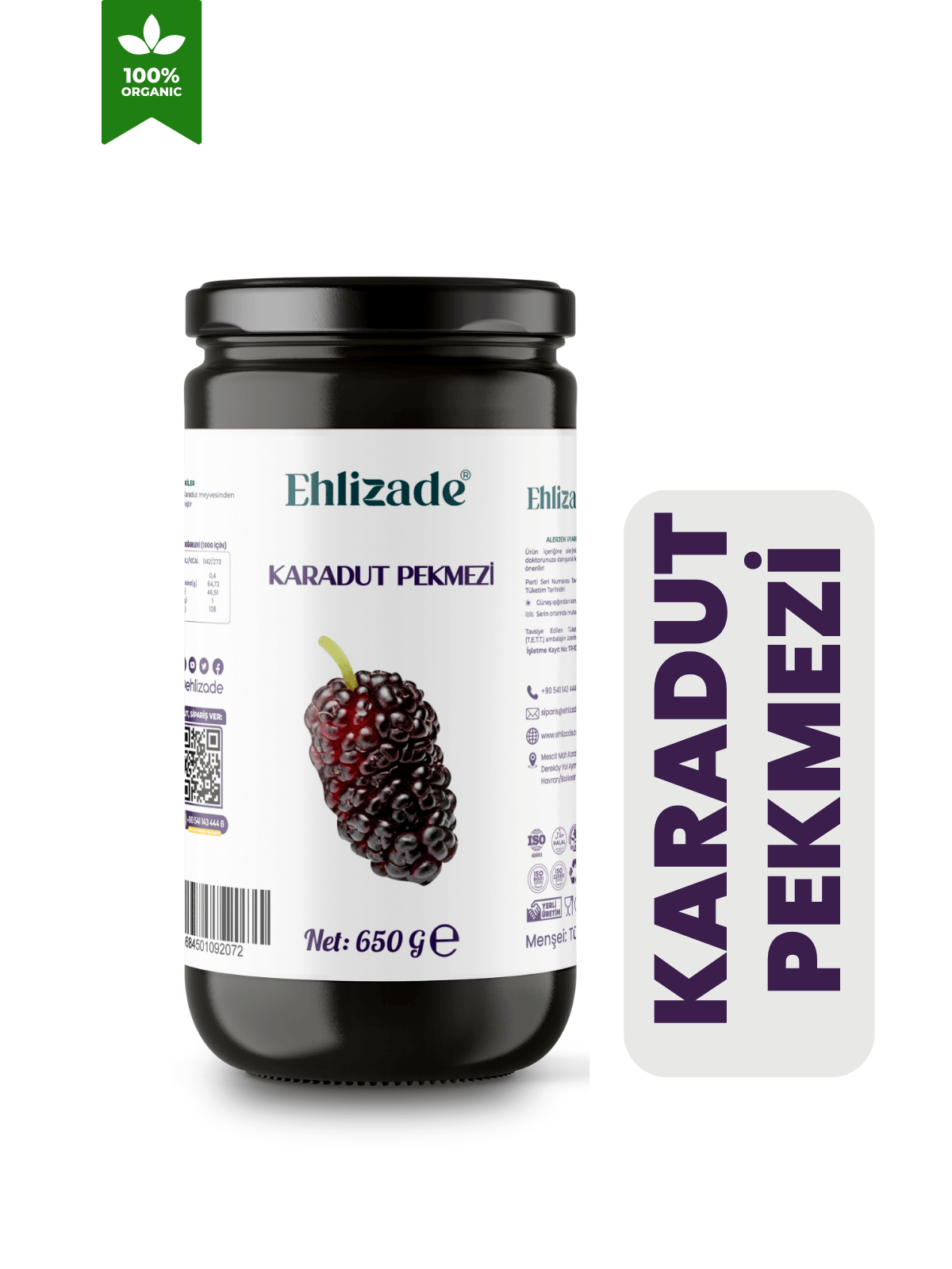 Karadut Pekmezi 650 Gr